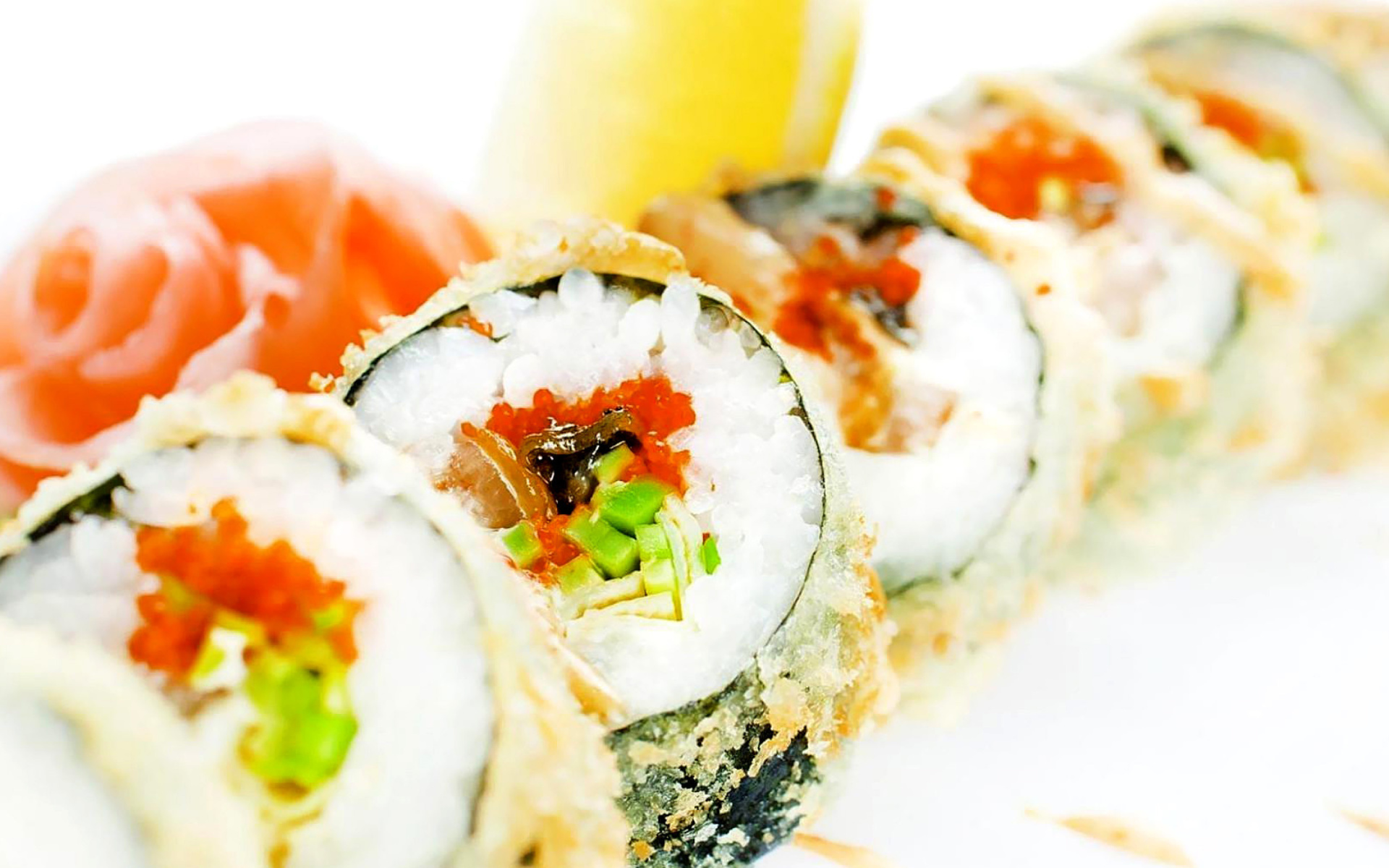 Sushi widescreen wallpaper, HD desktop background, Japanese cuisine, Visual delight, 1920x1200 HD Desktop