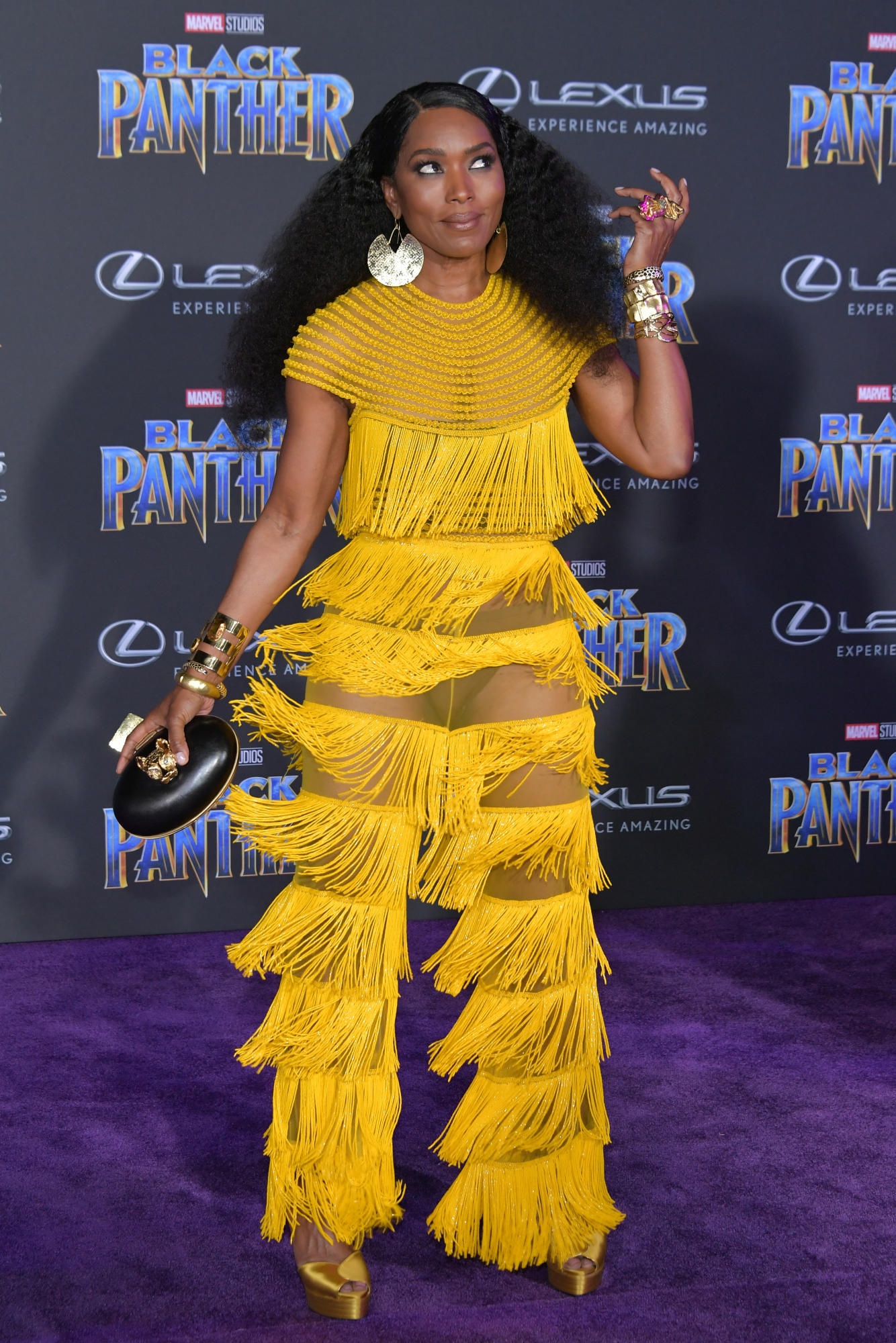 Black Panther premiere, Angela Bassett Wallpaper, 1340x2000 HD Phone