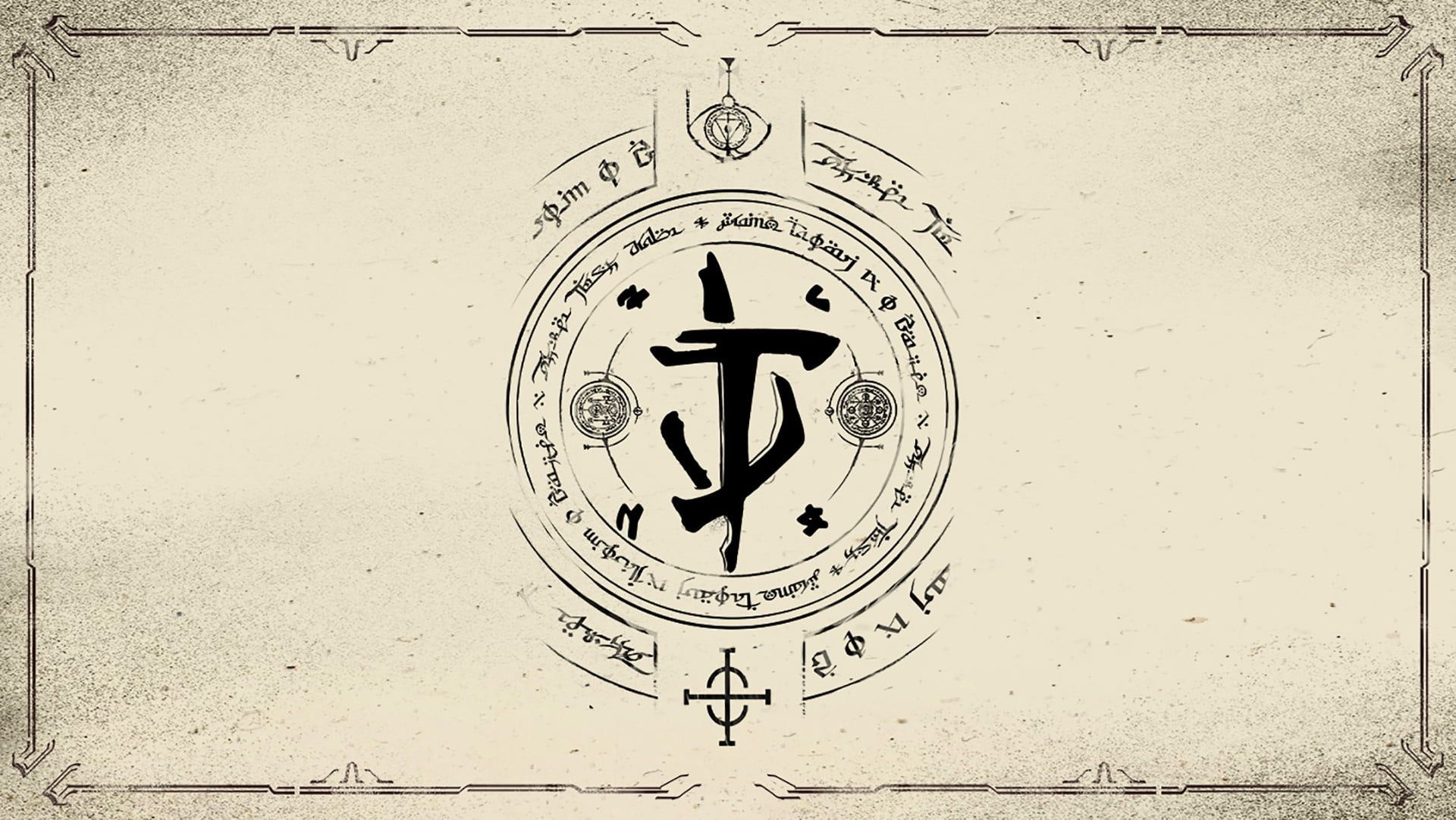 Mark of the Slayer, Ancient runic seal, Doom Eternal, HD Desktop wallpaper