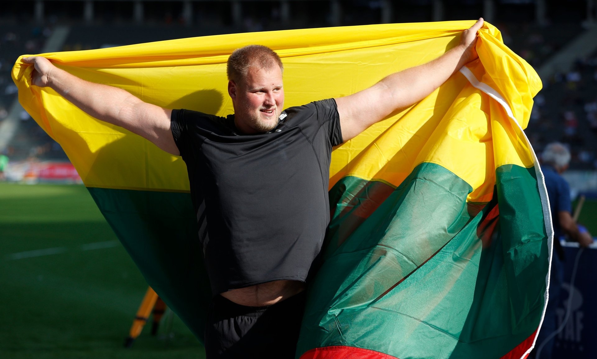 Andrius Gudzius, Discus thrower, Sporting excellence, Sports achievement, 1920x1160 HD Desktop