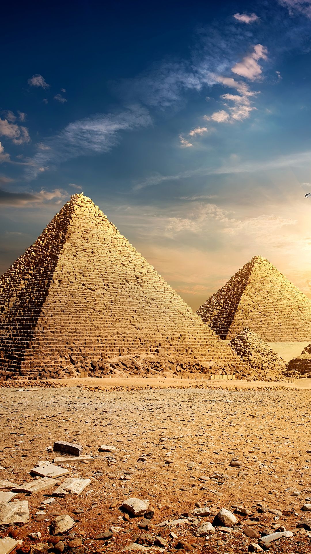 Egypt phone wallpapers, Ancient wonders, Iconic landmarks, Rich history, 1080x1920 Full HD Phone