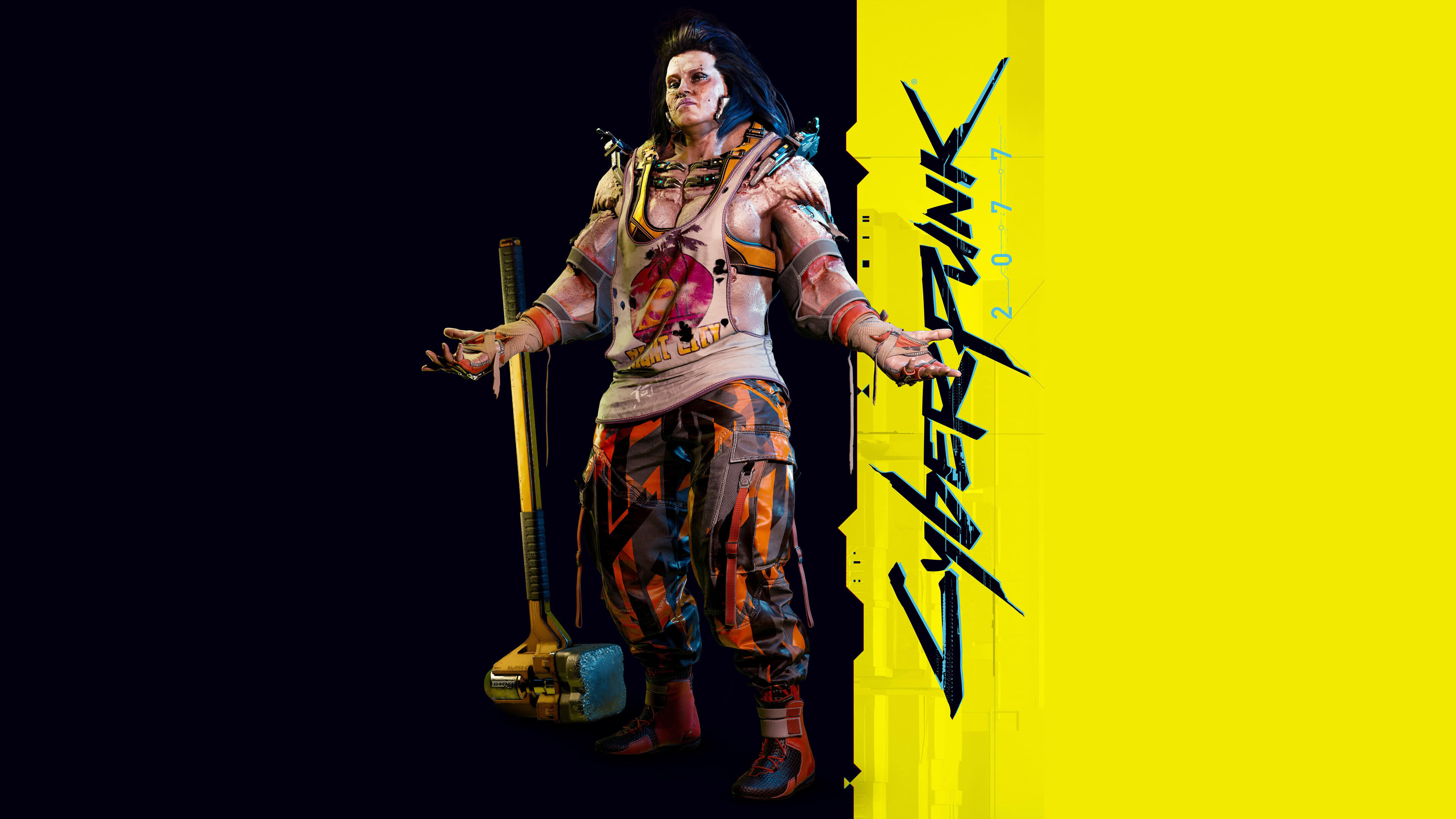 Sasquatch, Cyberpunk 2077 Wallpaper, 3840x2160 4K Desktop