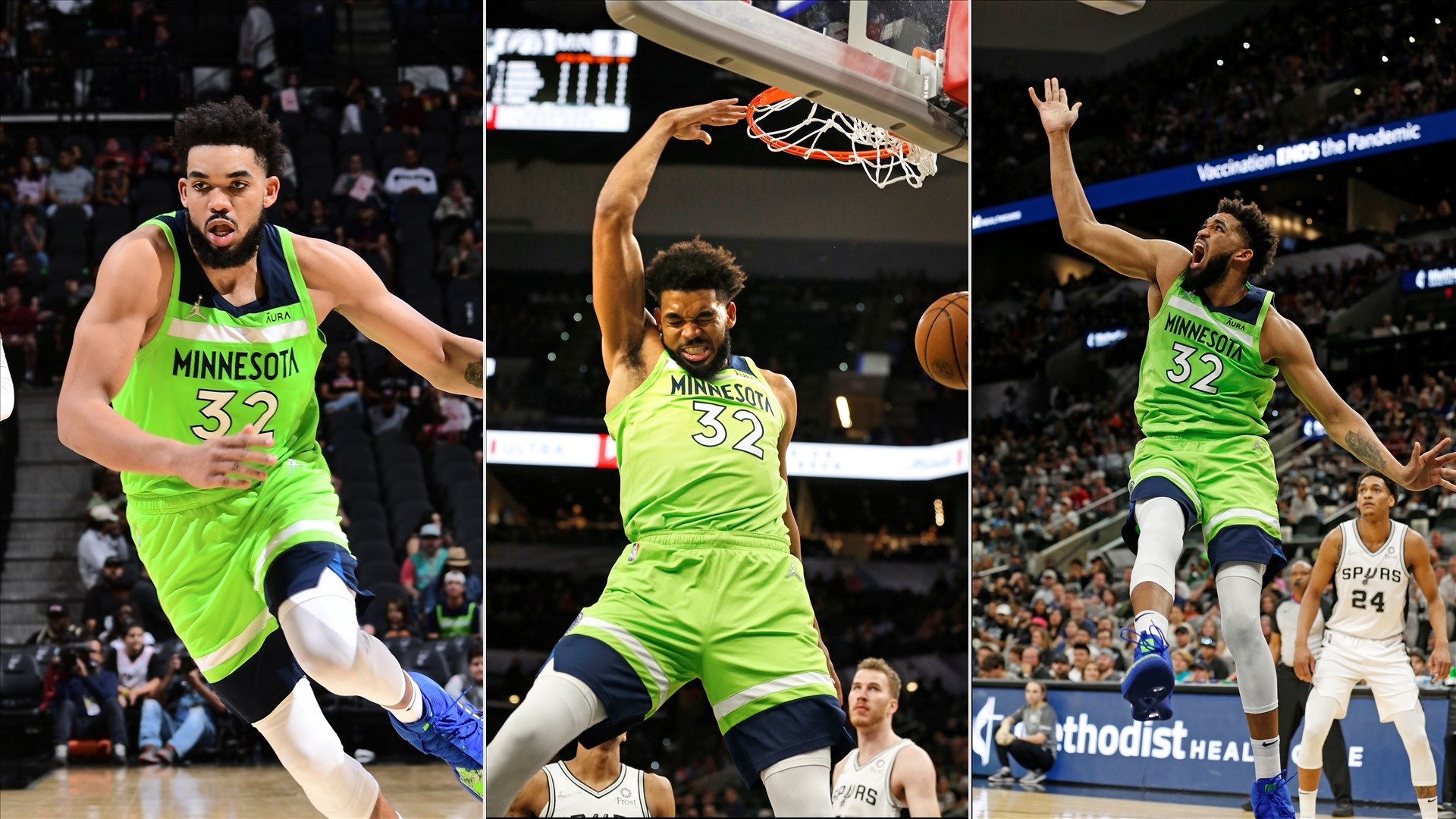 Karl-Anthony Towns, 60 point games, Career high, Sporting news, 1920x1080 Full HD Desktop