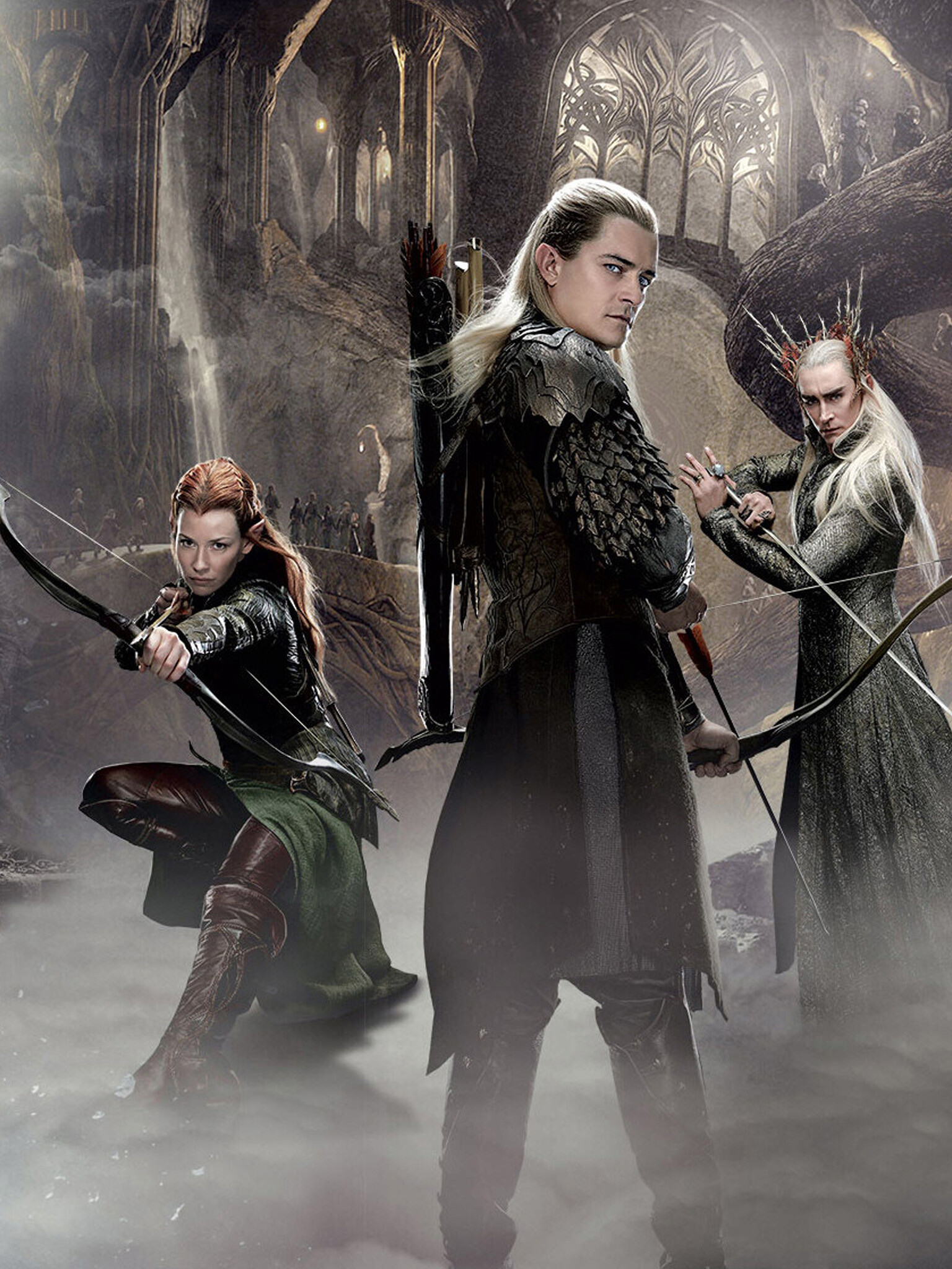 The Hobbit movies, iPad Air 2 wallpapers, Movie wallpapers, Epic adventure, 1540x2050 HD Phone