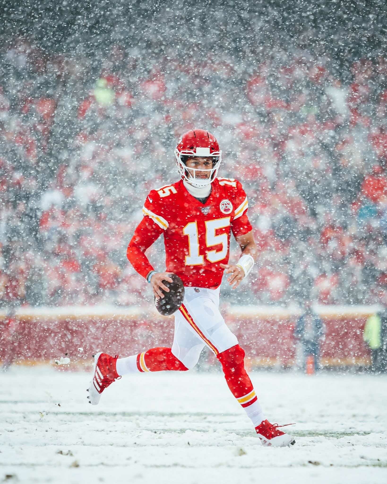 Kansas City Chiefs, Patrick Mahomes, Wallpaper for fans, Quarterback superstar, 1640x2050 HD Phone