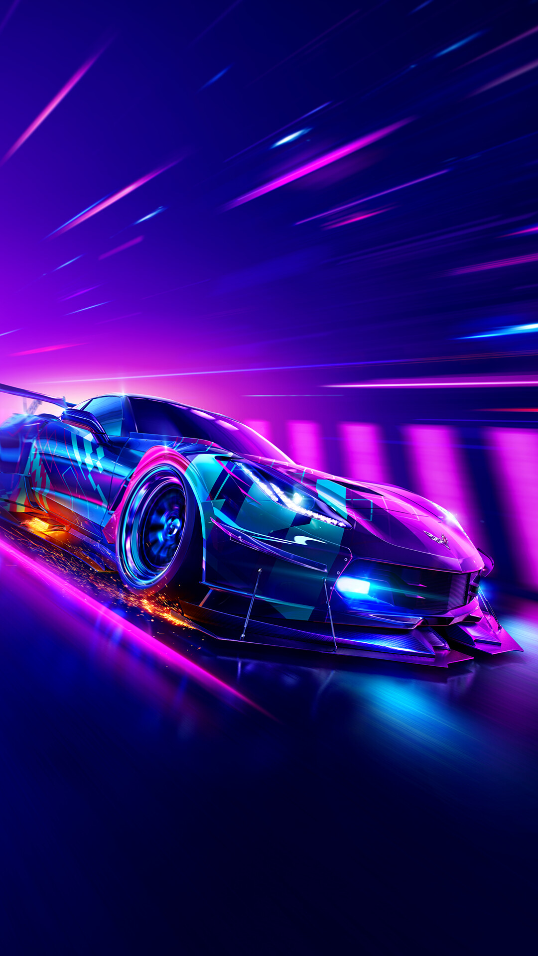 Need for Speed, Speed demons, Epic car battles, Top speed rush, 1080x1920 Full HD Phone