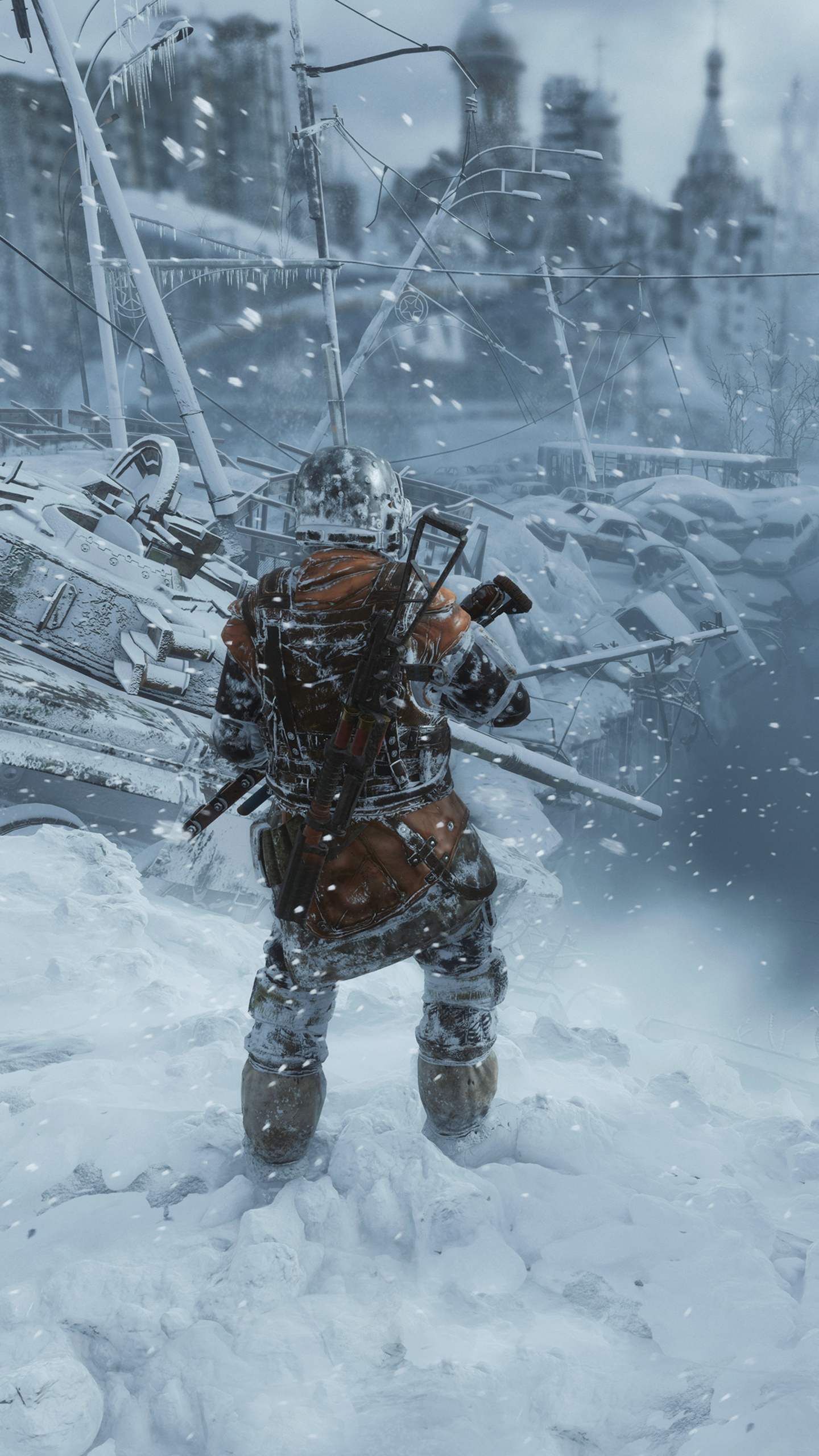 Metro Exodus, 4K wallpapers, Stunning images, Samsung Galaxy, 1440x2560 HD Phone