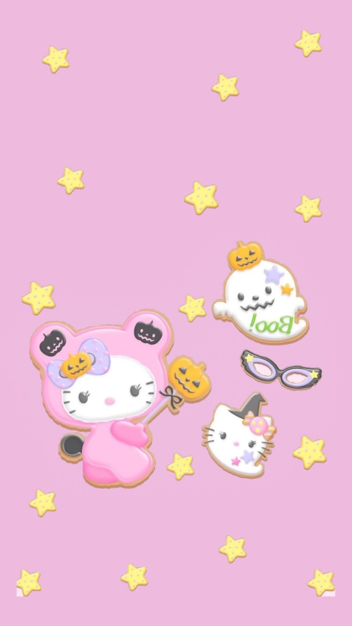 Hello Kitty Halloween, Pin page, 1160x2050 HD Phone