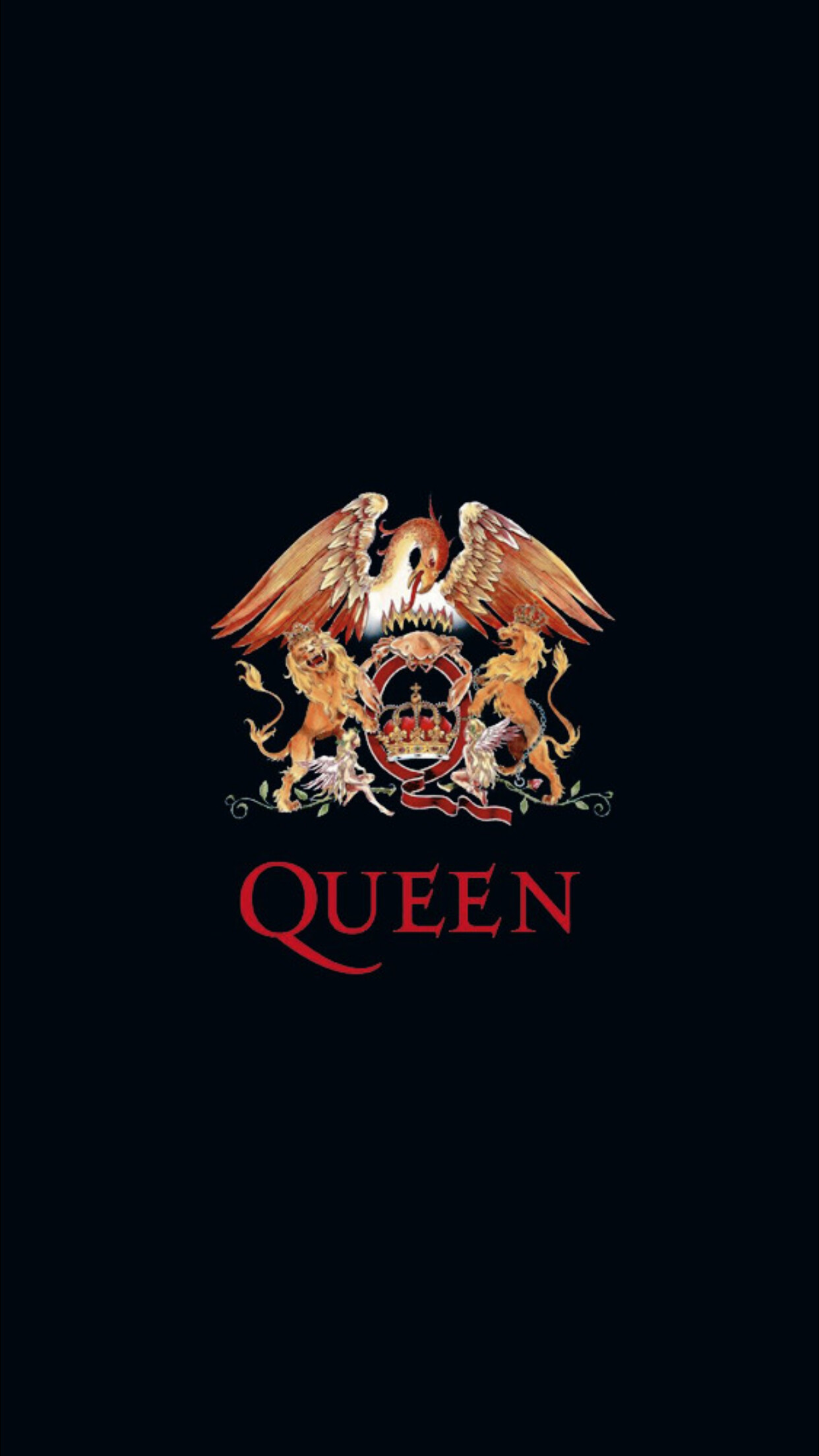 Logo, Queen Wallpaper, 1250x2210 HD Phone
