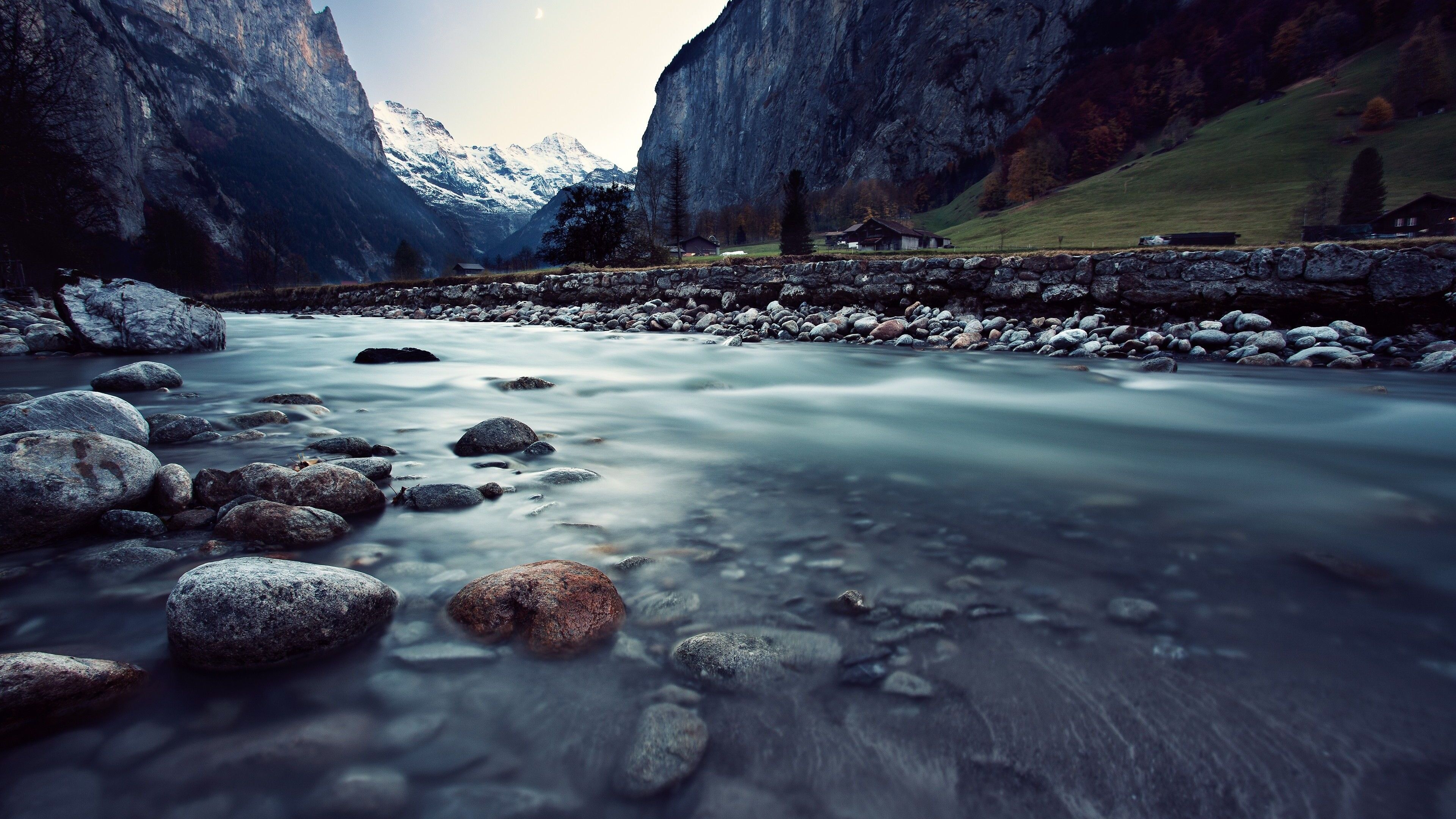 Lauterbrunnen, 4K Backgrounds Wallpaper, 3840x2160 4K Desktop