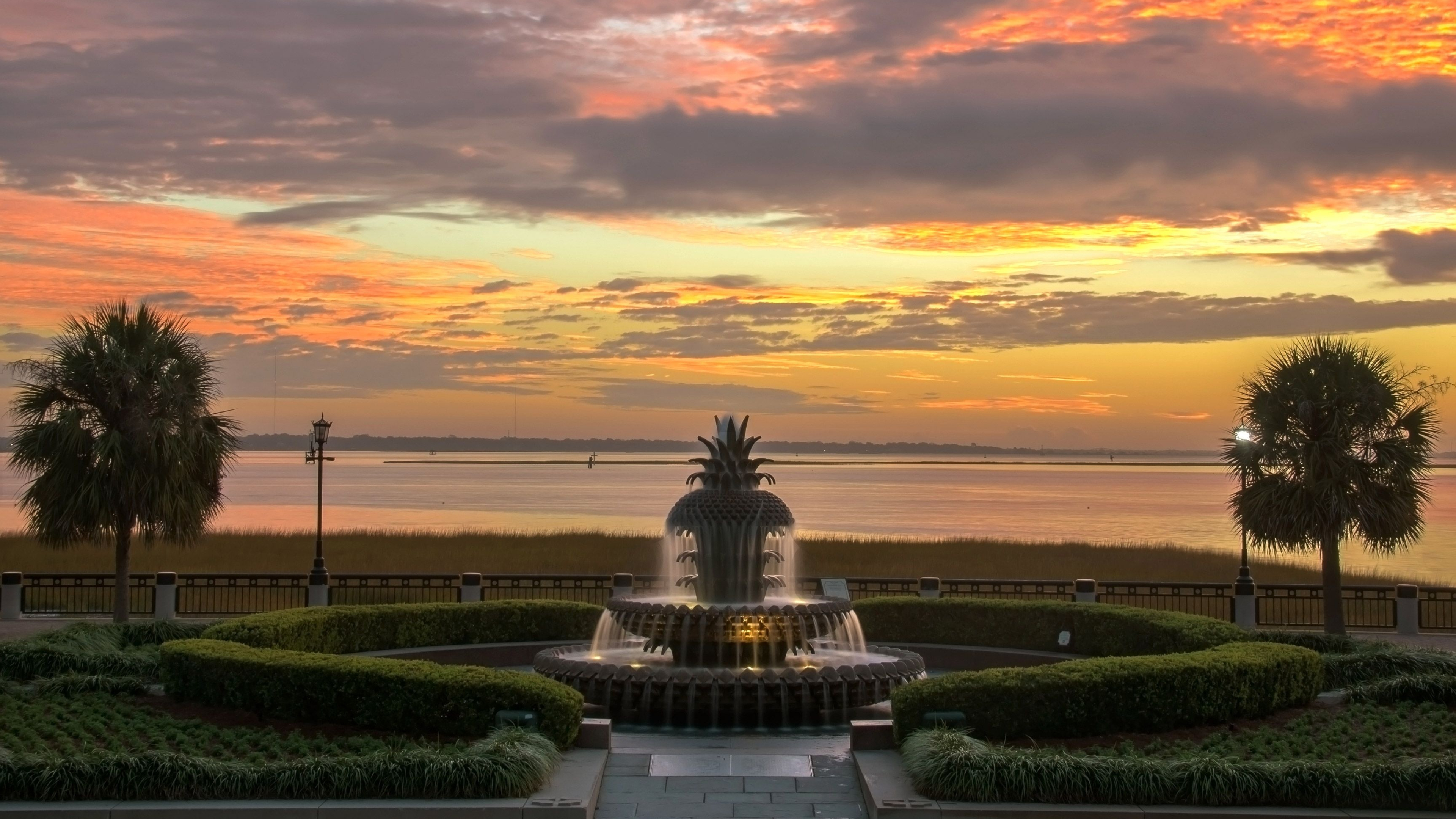 Charleston(South Carolina), Top free backgrounds, 3840x2160 4K Desktop