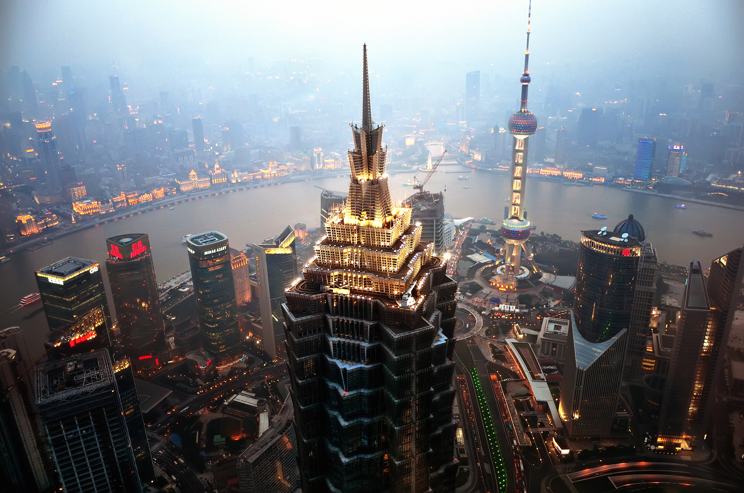 Jin Mao, Observation deck attraction, Tower tickets, Opening hours, 2500x1660 HD Desktop