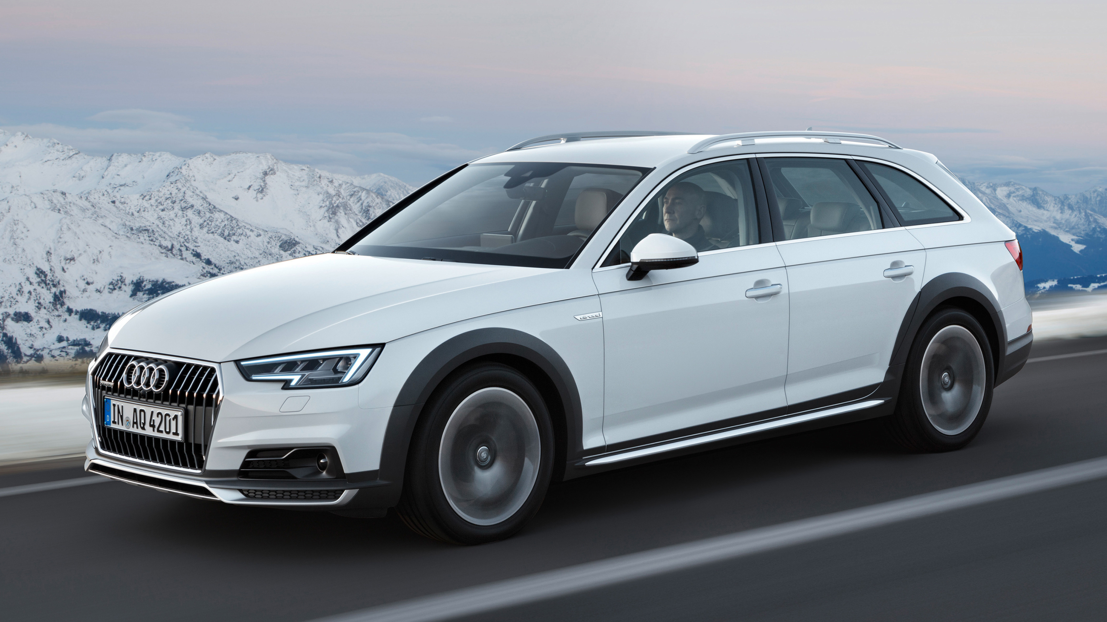 Audi A4 Allroad, Desktop wallpapers, 4K Ultra HD, Audi excellence, 3840x2160 4K Desktop