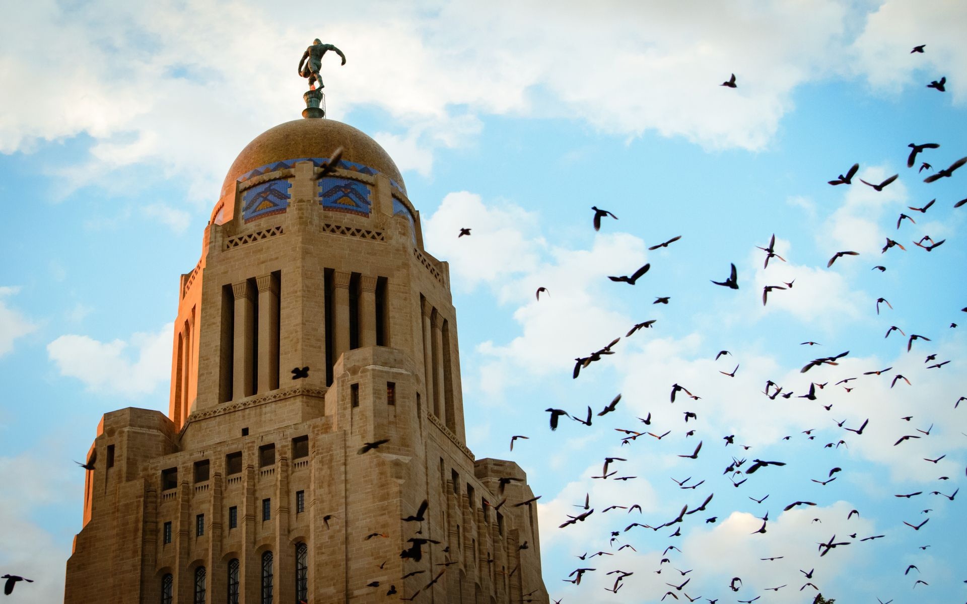 Nebraska state capitol, wallpapers, HD, 1920x1200 HD Desktop