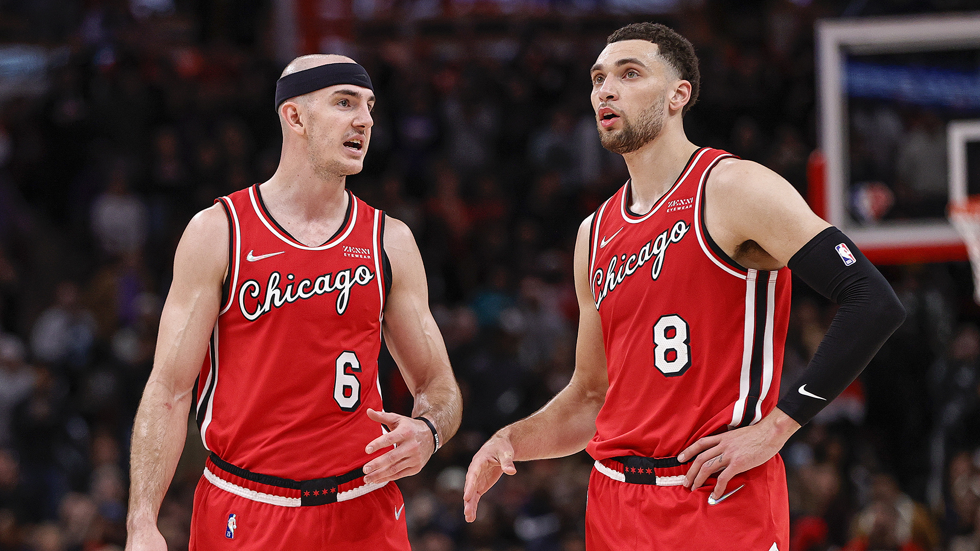 Alex Caruso, Zach LaVine Wallpaper, 1920x1080 Full HD Desktop