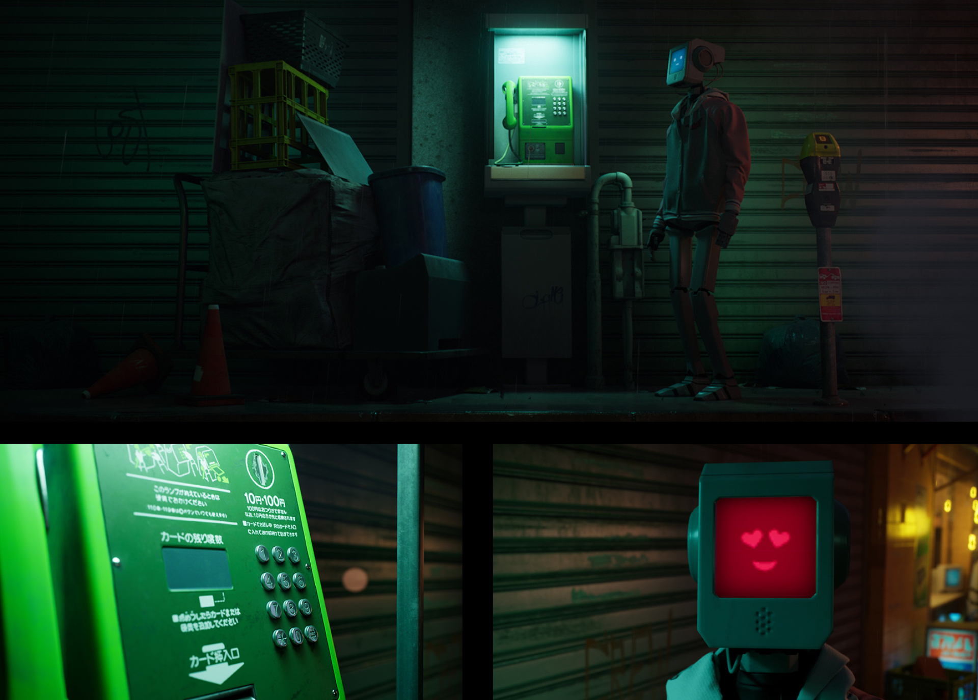 Stray game, Liam Wong fanart, Unreal Engine 5, Visual masterpiece, 1920x1380 HD Desktop