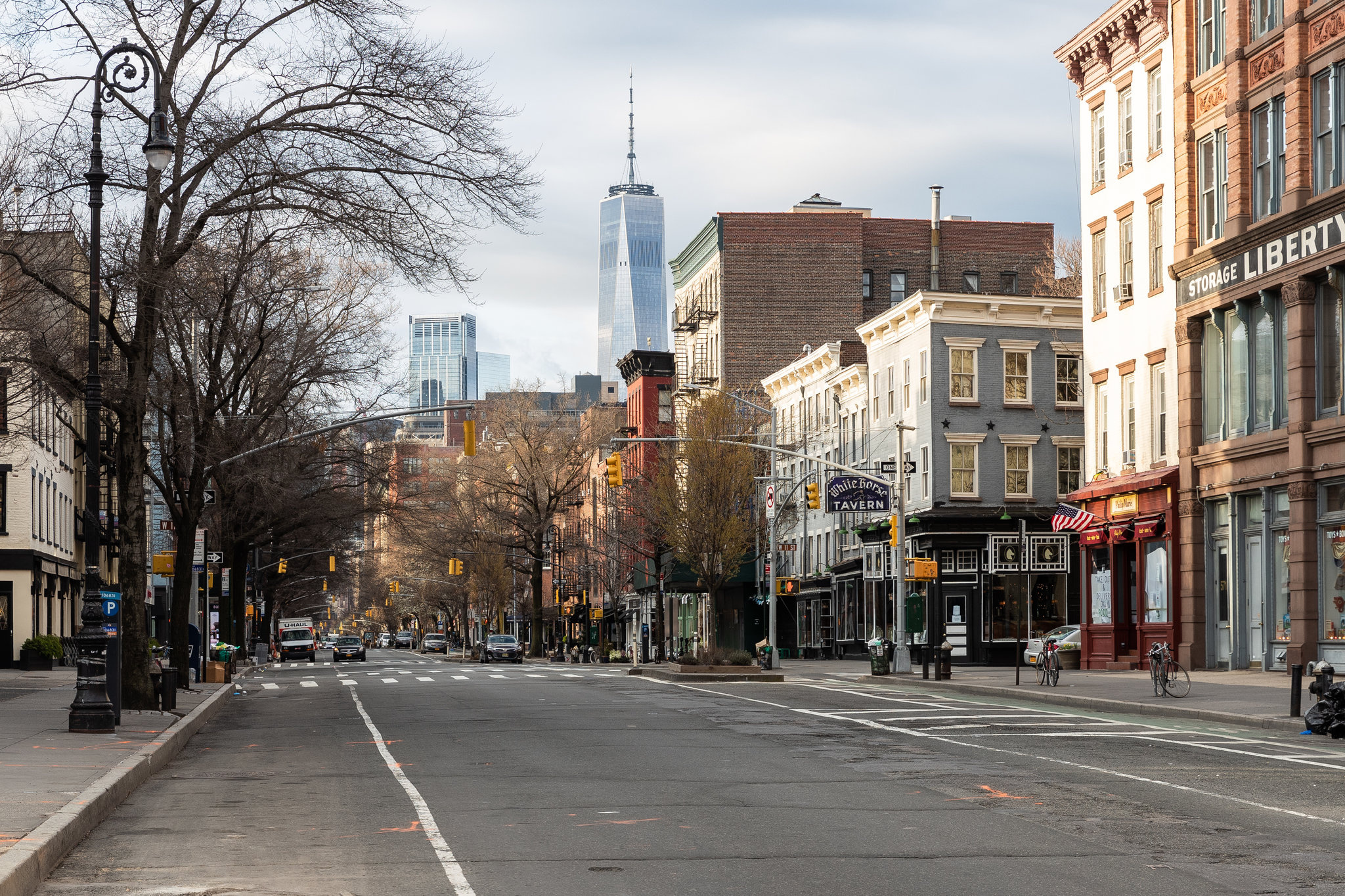 New York Streets, Eerie streetscapes, Stripped of commerce, Coronavirus, 2050x1370 HD Desktop