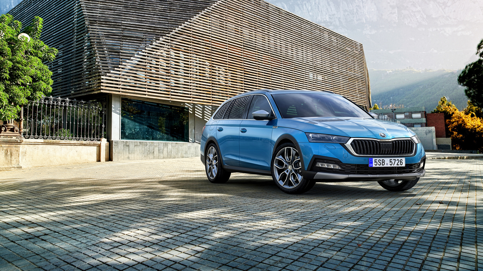 Skoda Octavia, Stylish sedan, Versatile features, Impressive performance, 1920x1080 Full HD Desktop