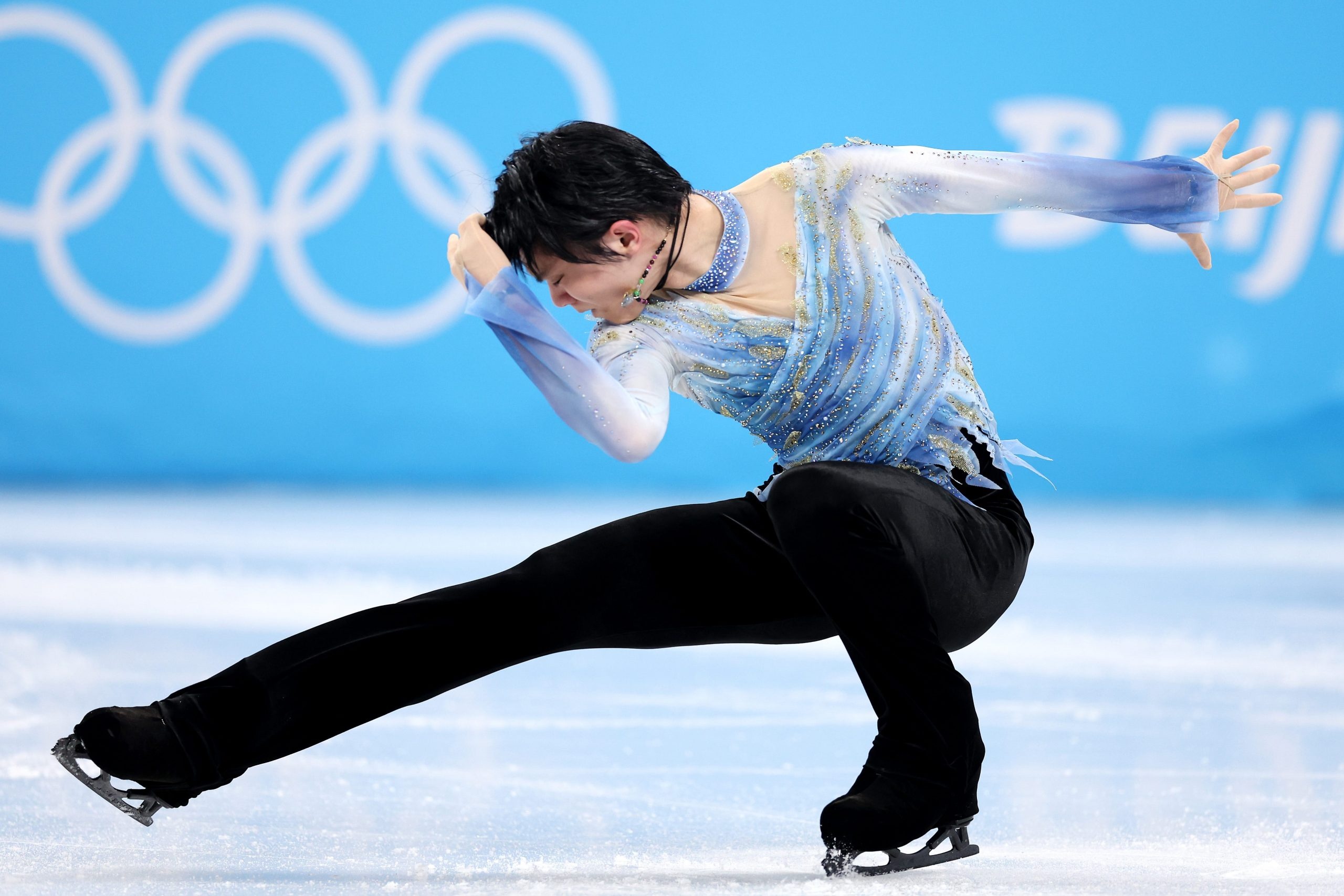 Yuzuru Hanyu, Controversial judge, Winter Olympics 2022, 2560x1710 HD Desktop