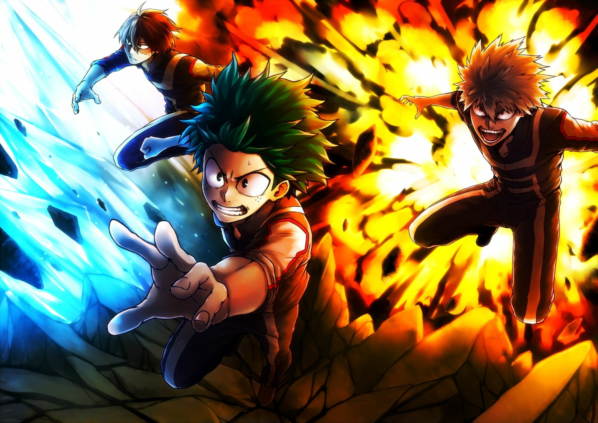 My Hero Academia, 1080p wallpaper, Best action anime, 2000x1420 HD Desktop