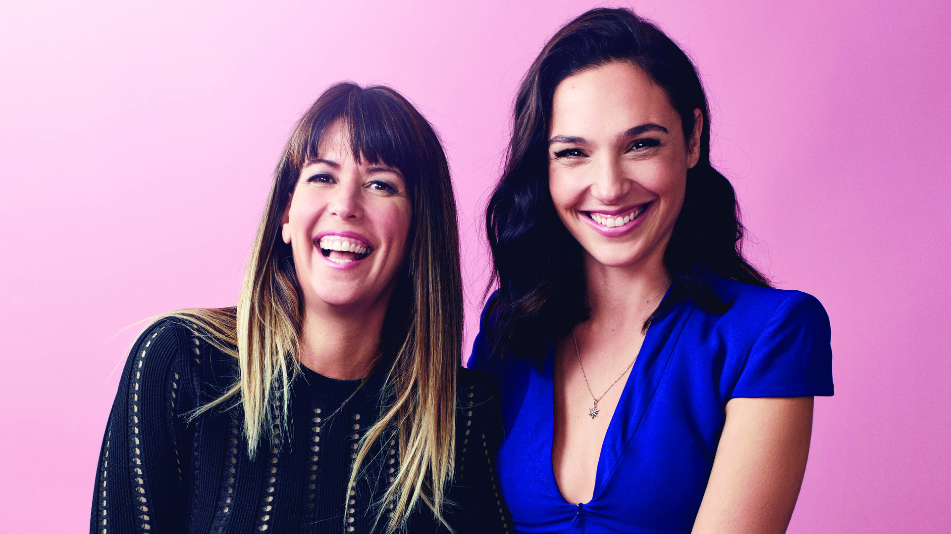 Gal Gadot, Patty Jenkins, 2017 laptop, 1920x1080 Full HD Desktop