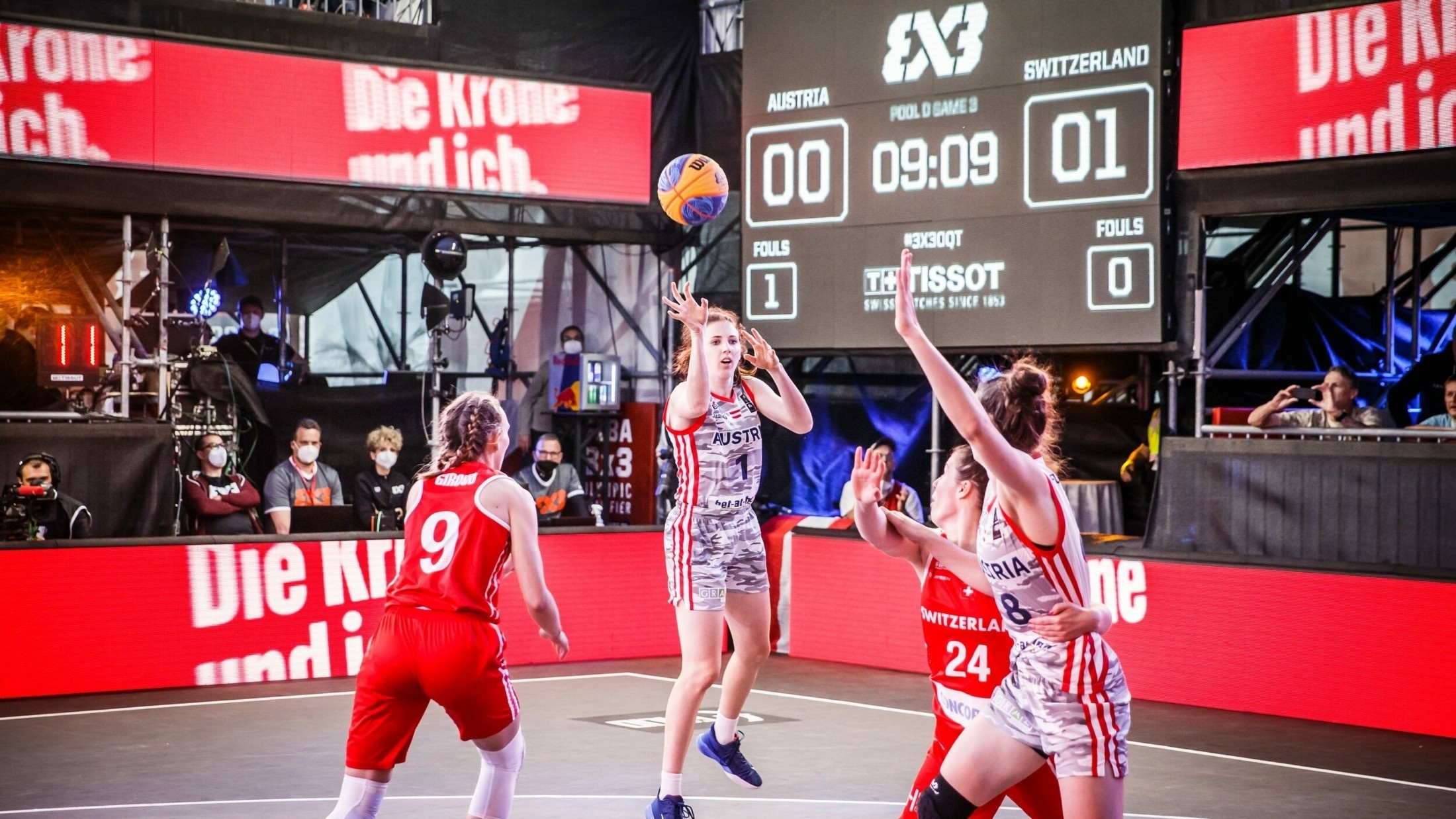 Austria vs Switzerland, 3x3 Basketball Wallpaper, 2200x1240 HD Desktop