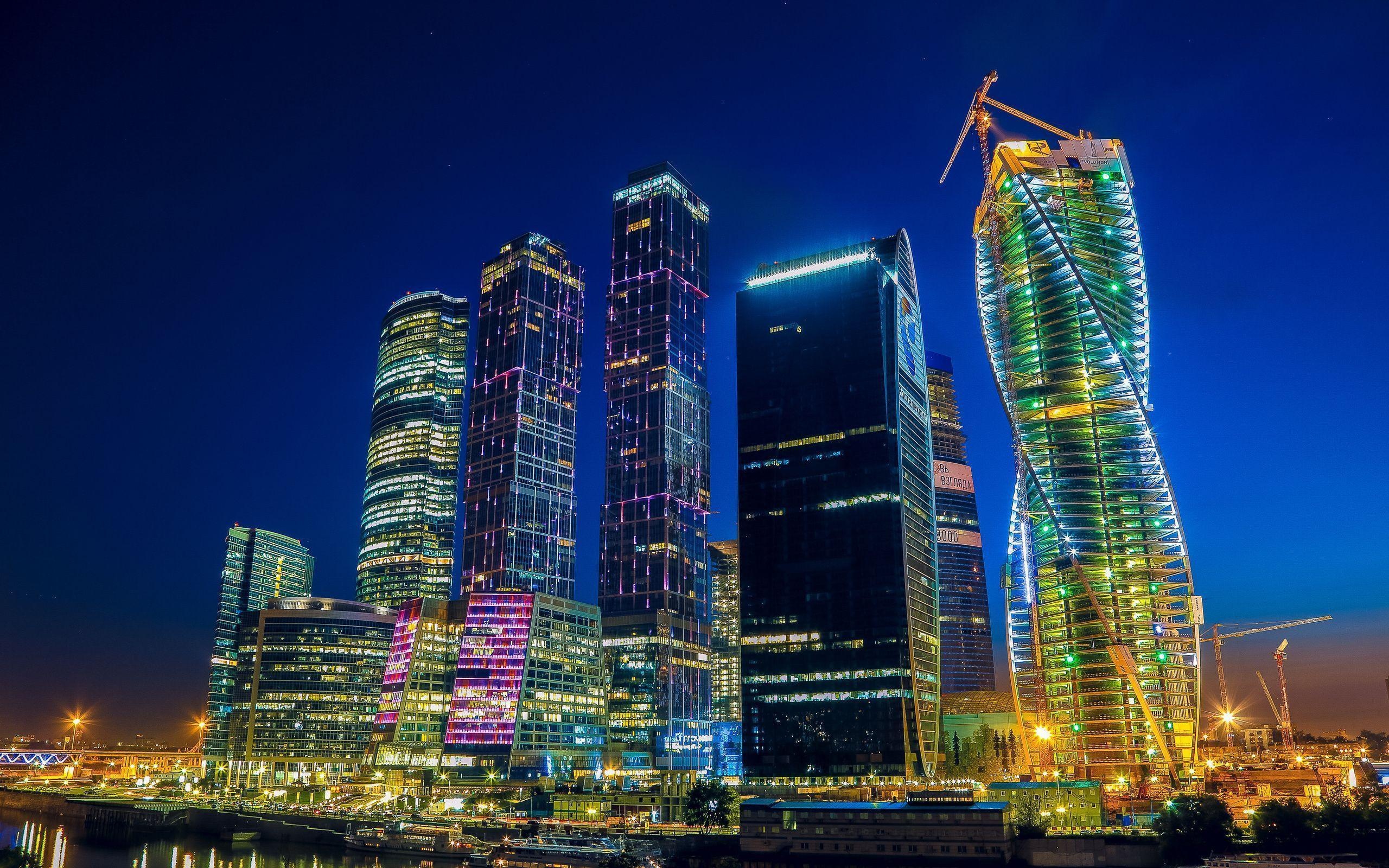 Moscow City, Moscow Wallpaper, 2560x1600 HD Desktop