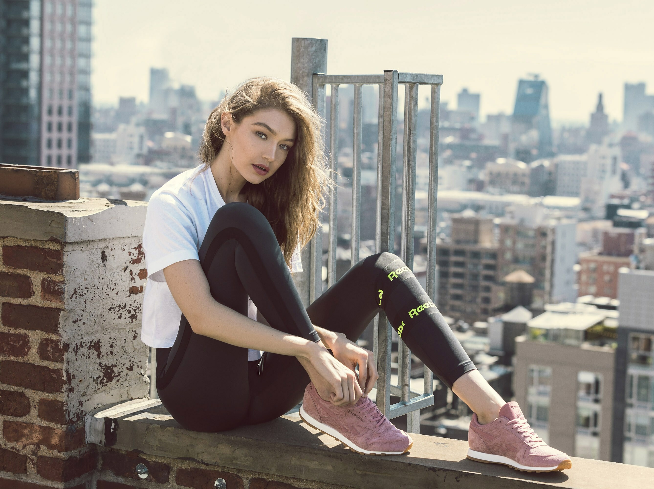 Reebok collaboration, Gigi Hadid Wallpaper, 2680x2000 HD Desktop