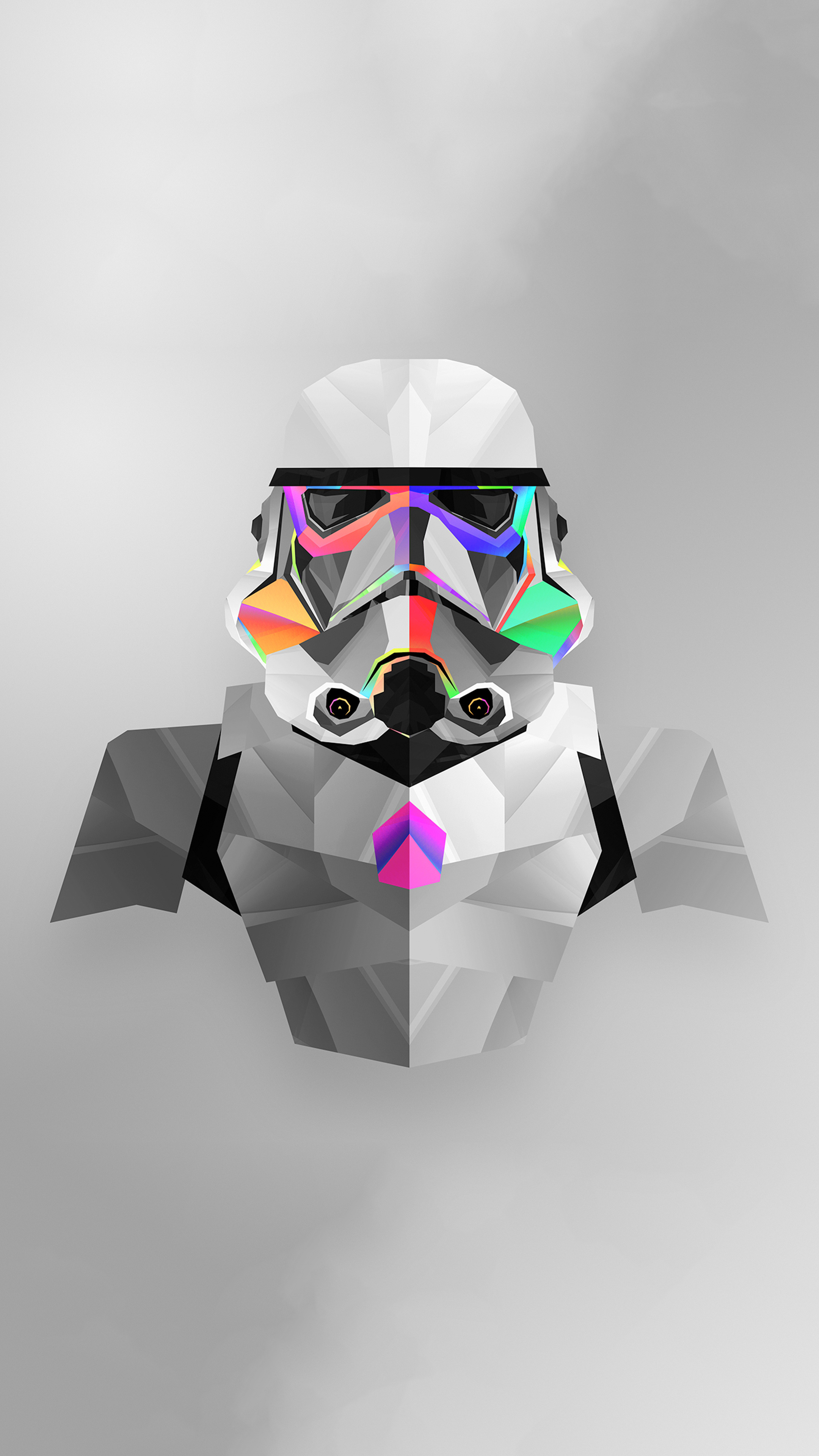 Art, Stormtrooper, Abstract art, Sony Xperia, 2160x3840 4K Phone