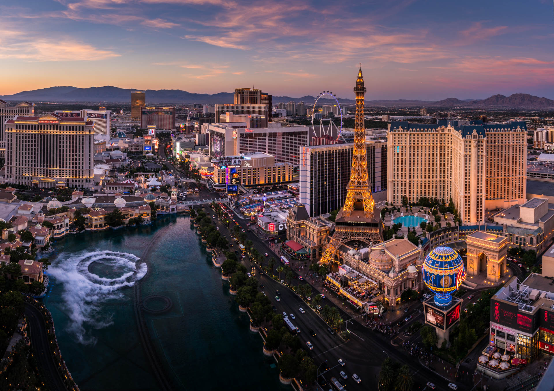 Las Vegas Skyline, Travels, Nevada HD, Hintergrnde, 1920x1360 HD Desktop