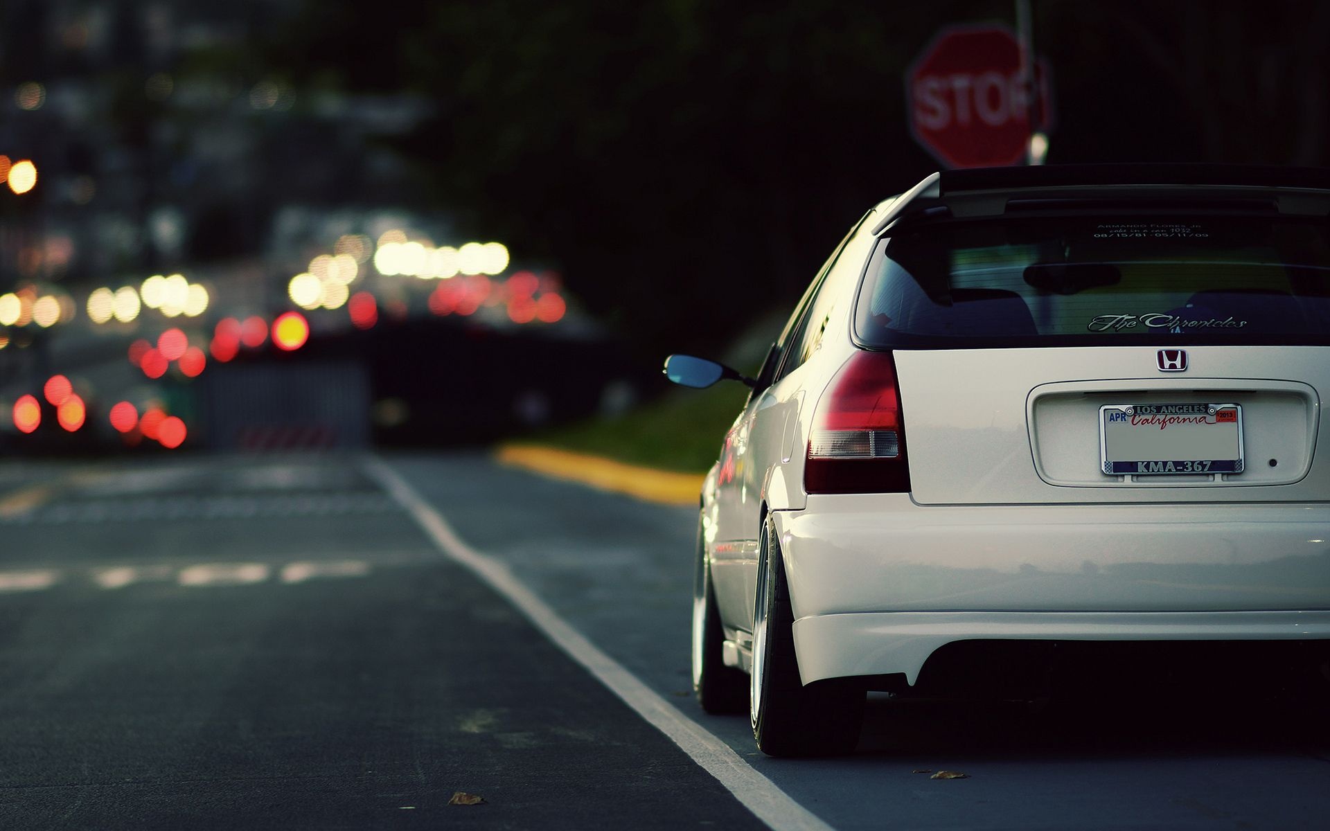 Civic Gen 6 Rear View, Honda Wallpaper, 1920x1200 HD Desktop