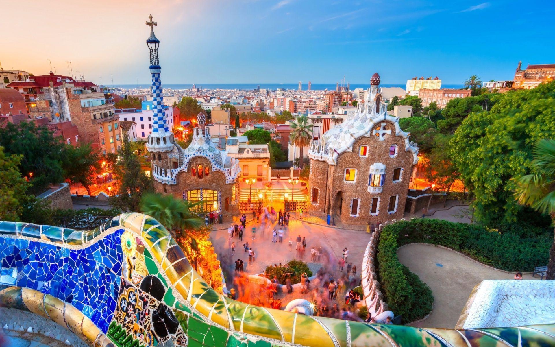 Barcelona City, Travels, Cool Spain wallpapers, City life, 1920x1200 HD Desktop
