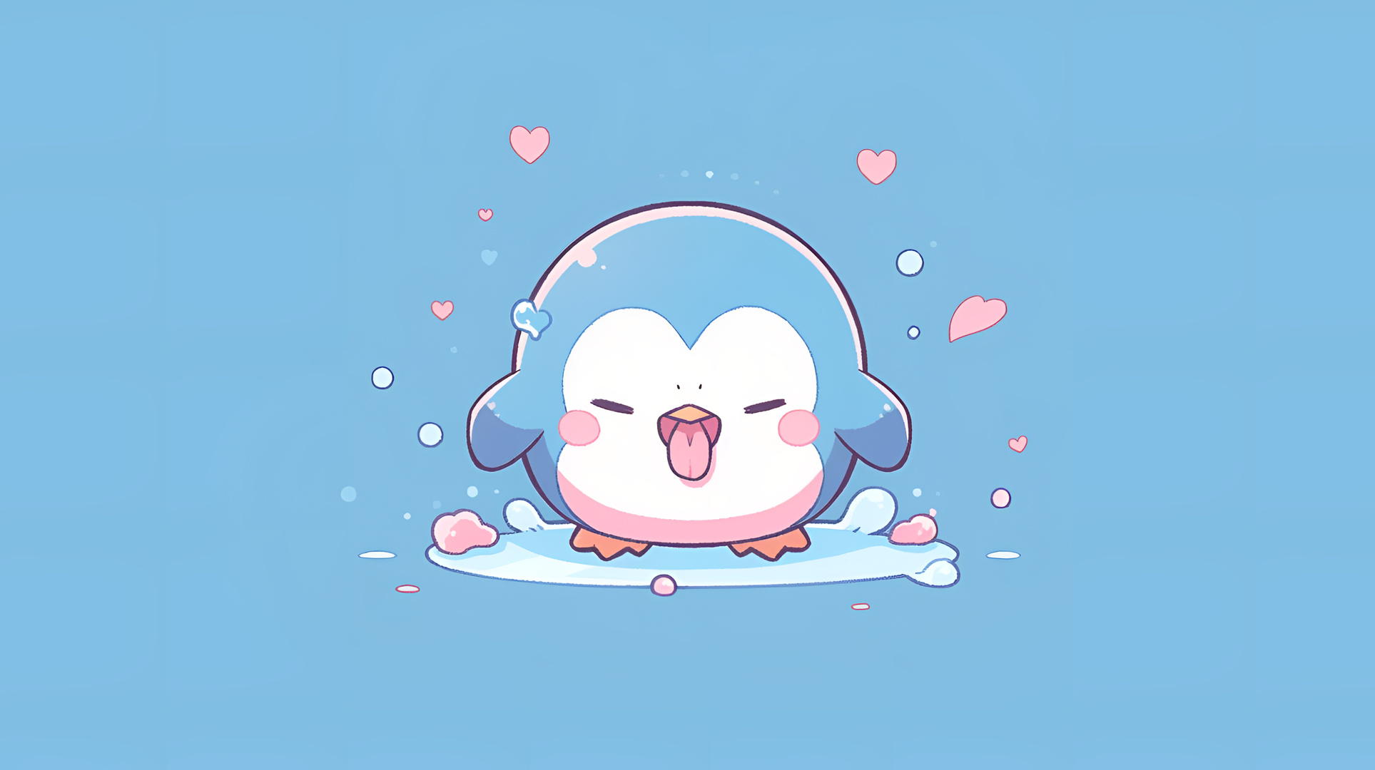 Penguin, Cute Computer Wallpaper, 1930x1080 HD Desktop