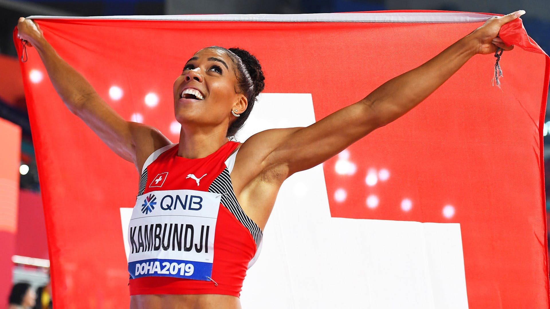 Mujinga Kambundji, WM bronze, Erfolg, Mujinga Kambundji, 1920x1080 Full HD Desktop