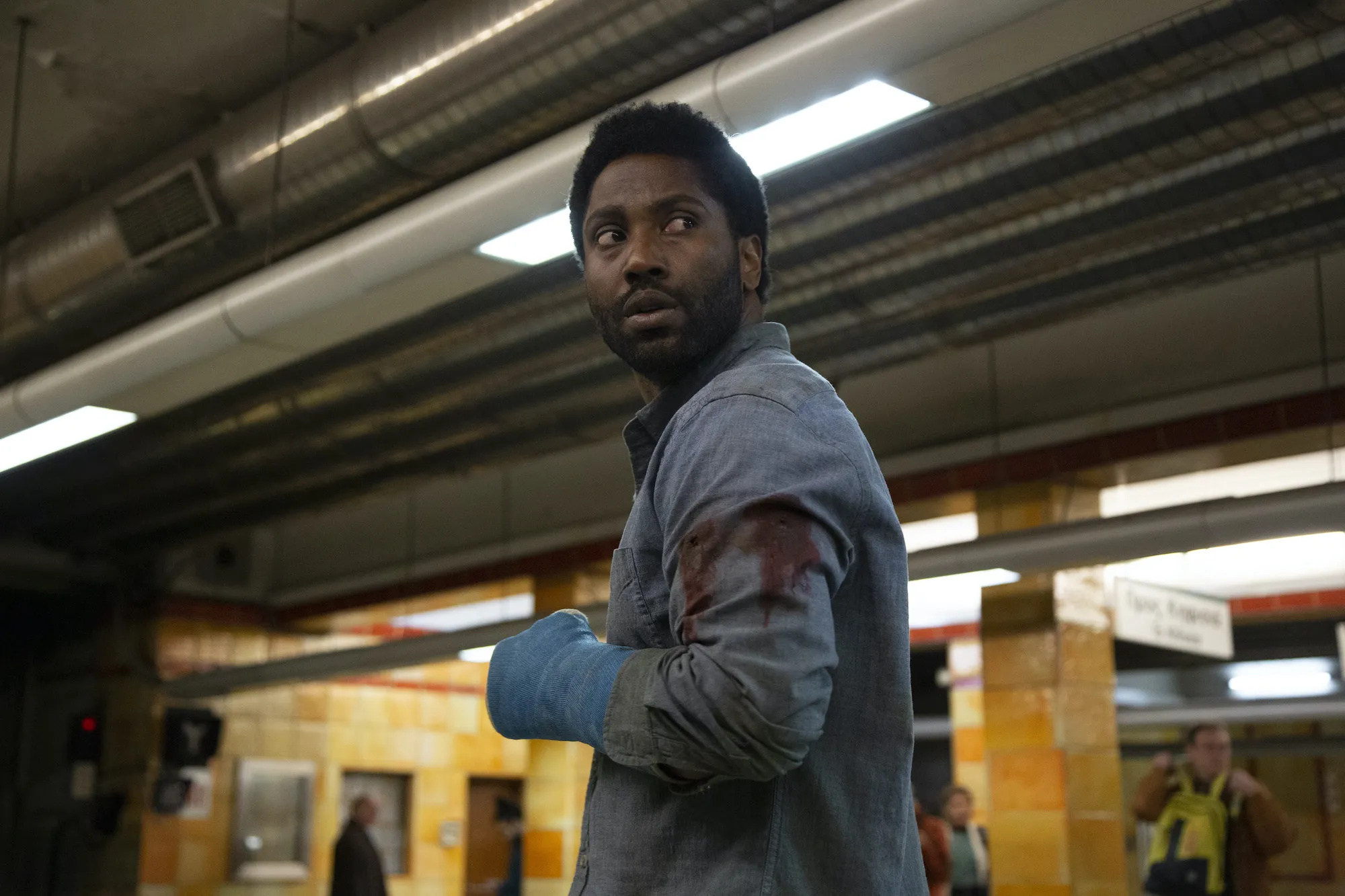John David Washington, Netflix film Beckett, 2000x1340 HD Desktop