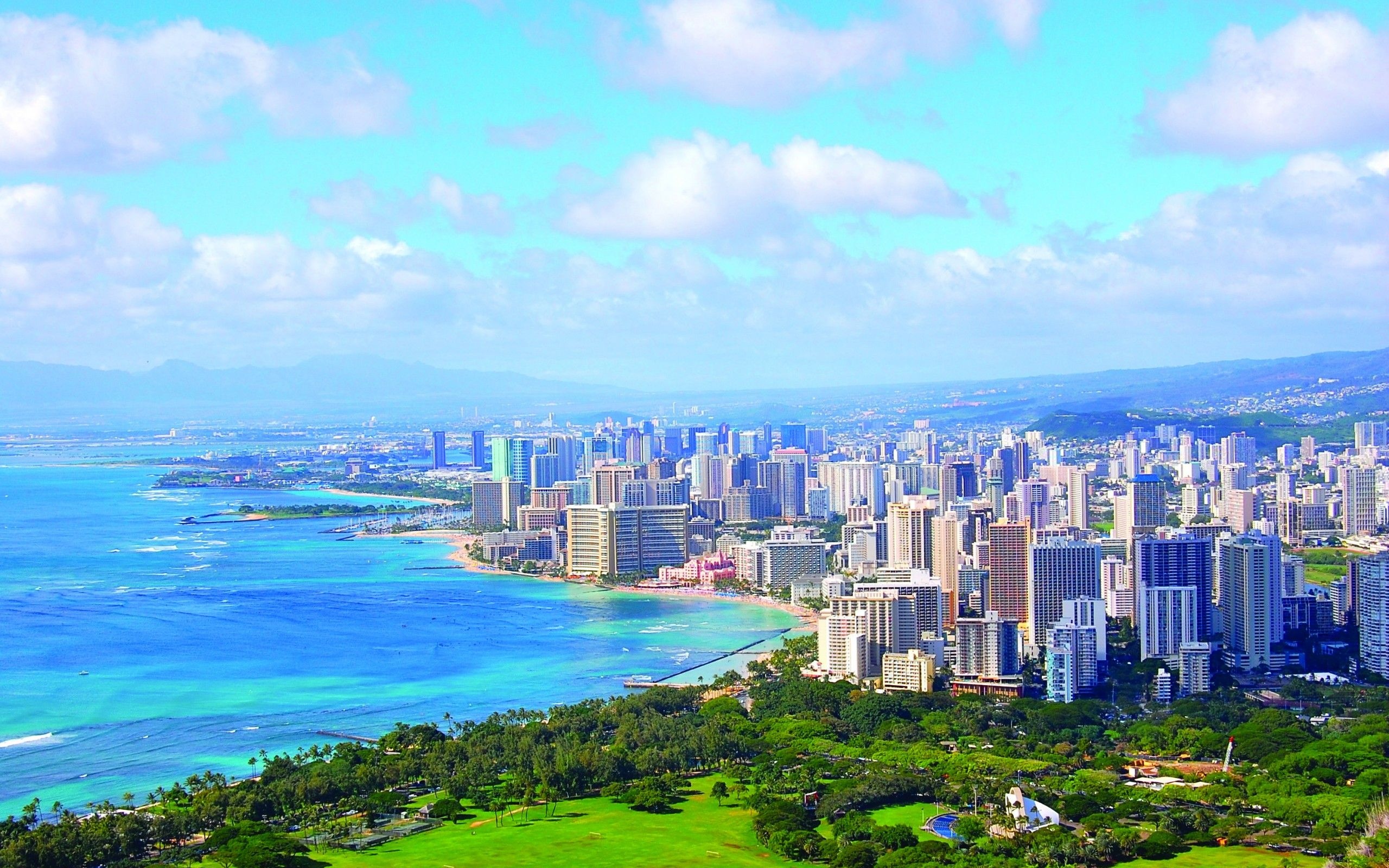 Honolulu, Hawaii Wallpaper, 2560x1600 HD Desktop