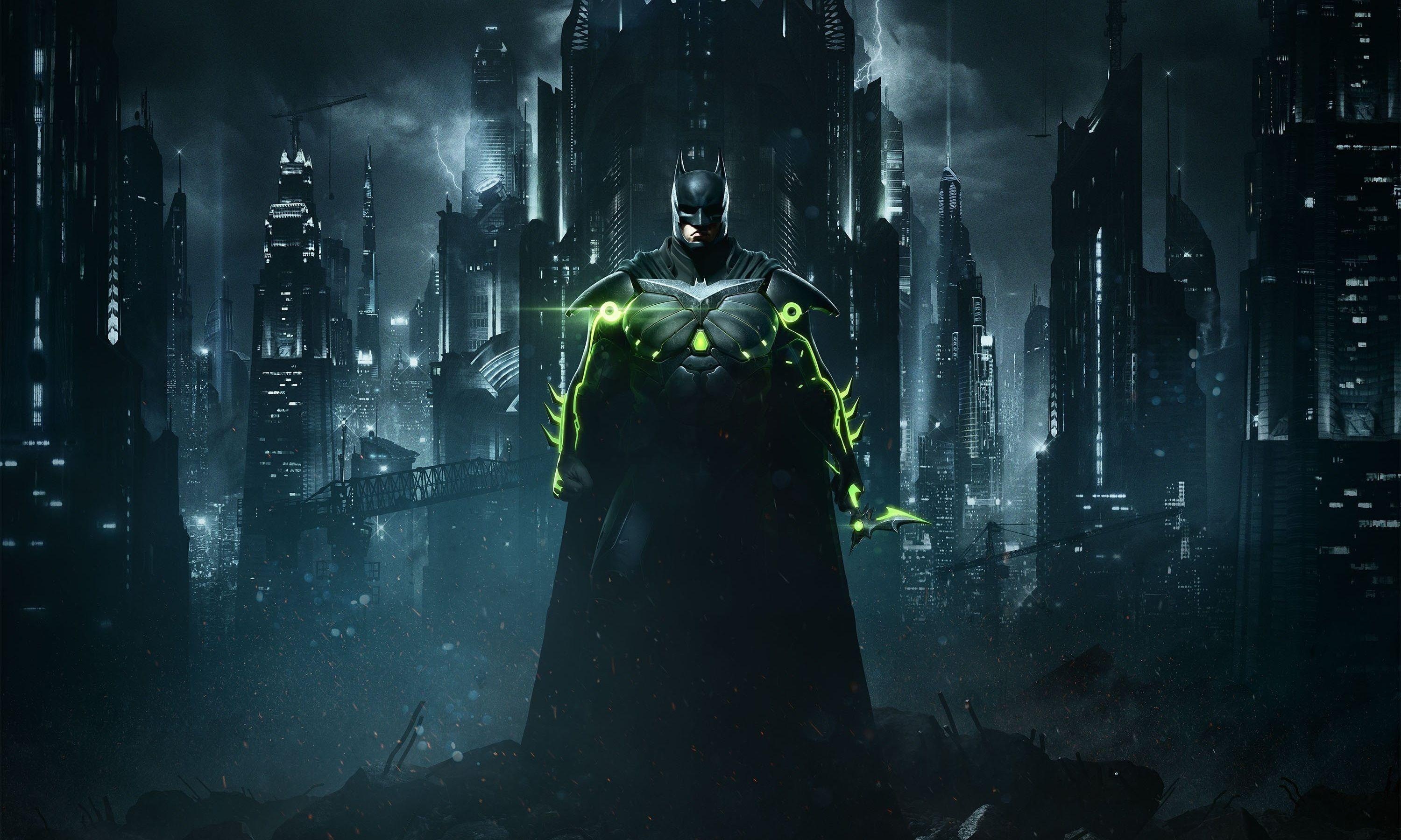 Batman, Injustice 2 Wallpaper, 3000x1800 HD Desktop
