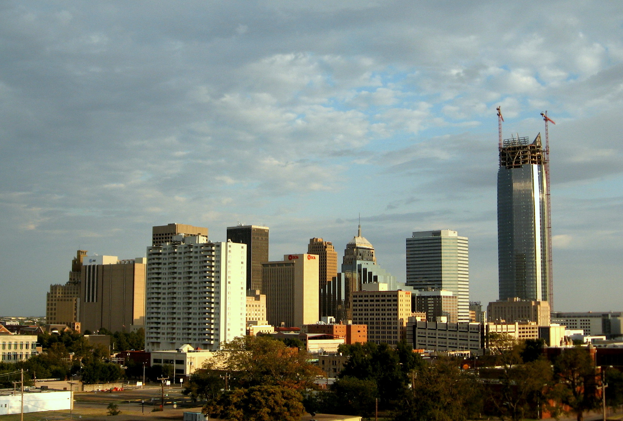 Oklahoma City Skyline, Oklahoma City skyline, Oklahoma City wallpaper, Discount wallpaper, 2370x1600 HD Desktop