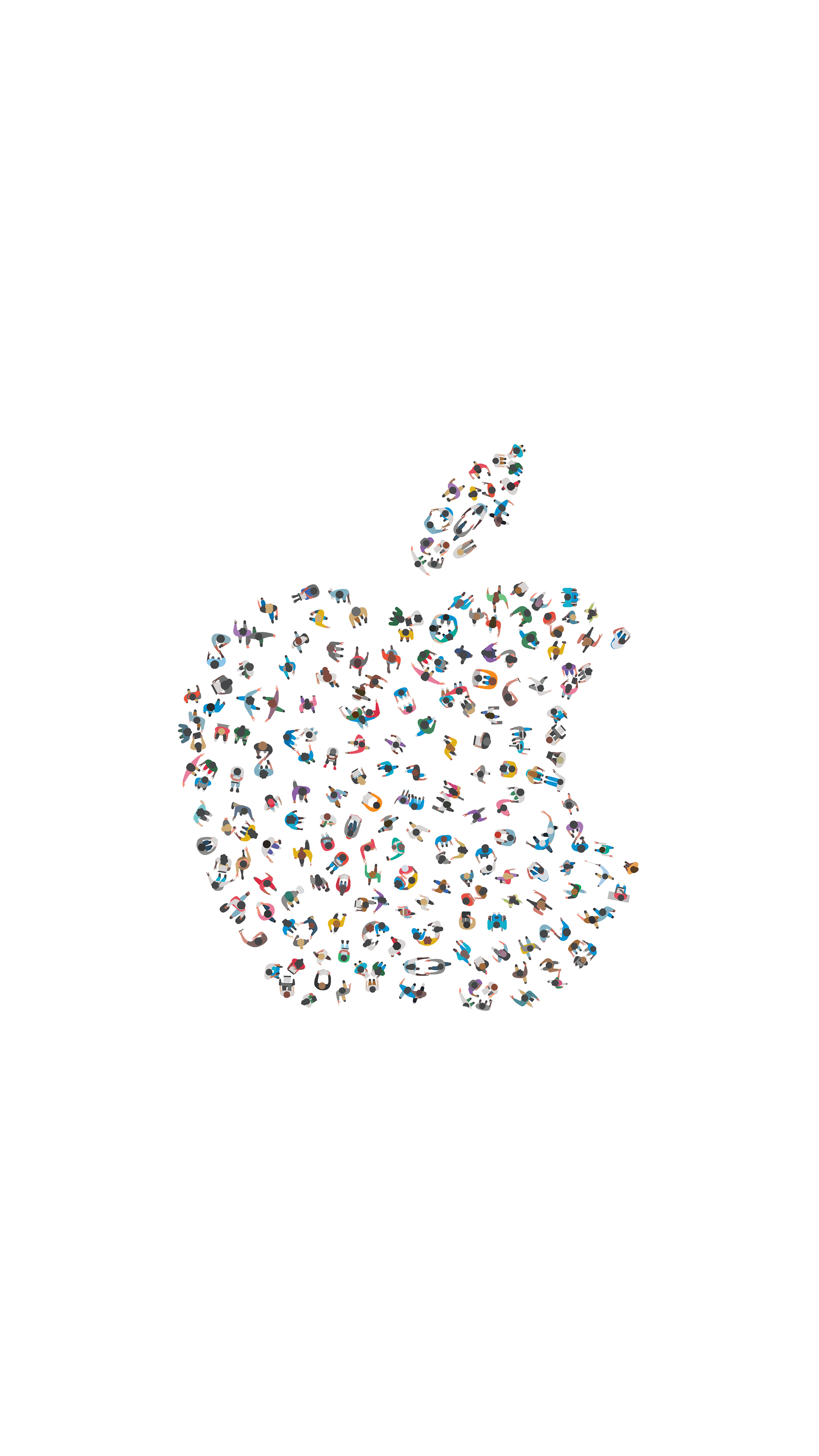 WWDC 2017, iOS Logo Wallpaper, 2160x3840 4K Phone