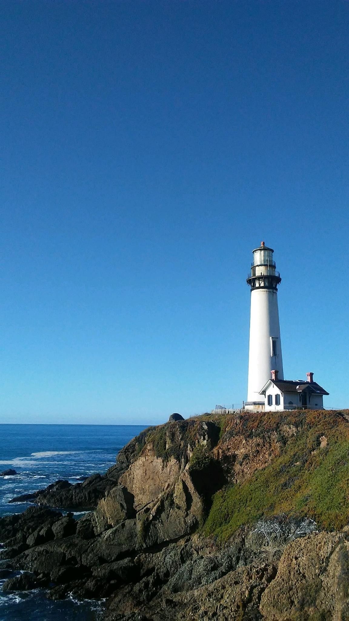 Lighthouse wallpaper, Picturesque beauty, Serene landscapes, Captivating scene, 1160x2050 HD Phone