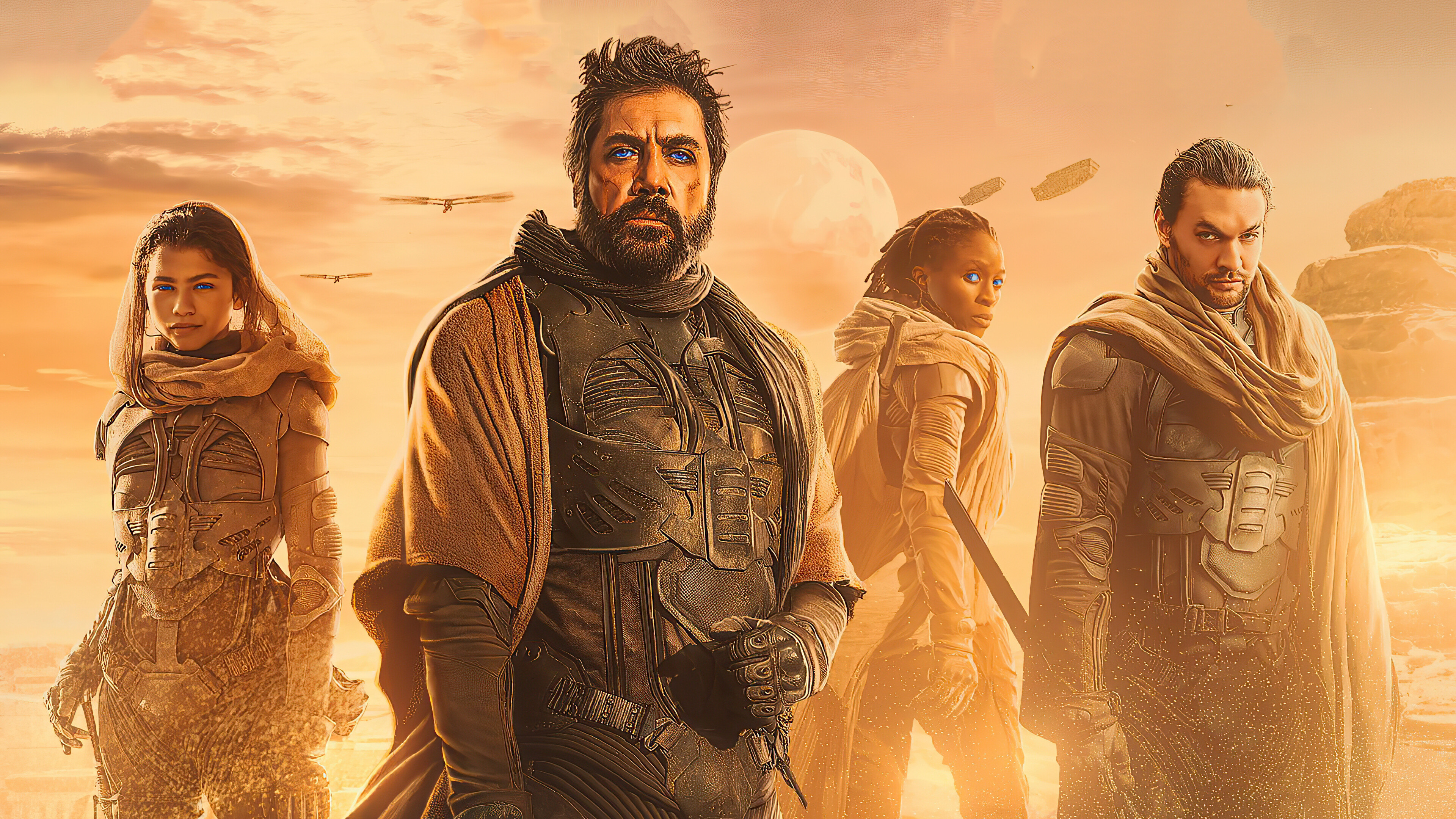 Dune movie, 4K HD, Cinematic wallpapers, Artistic backgrounds, 3840x2160 4K Desktop