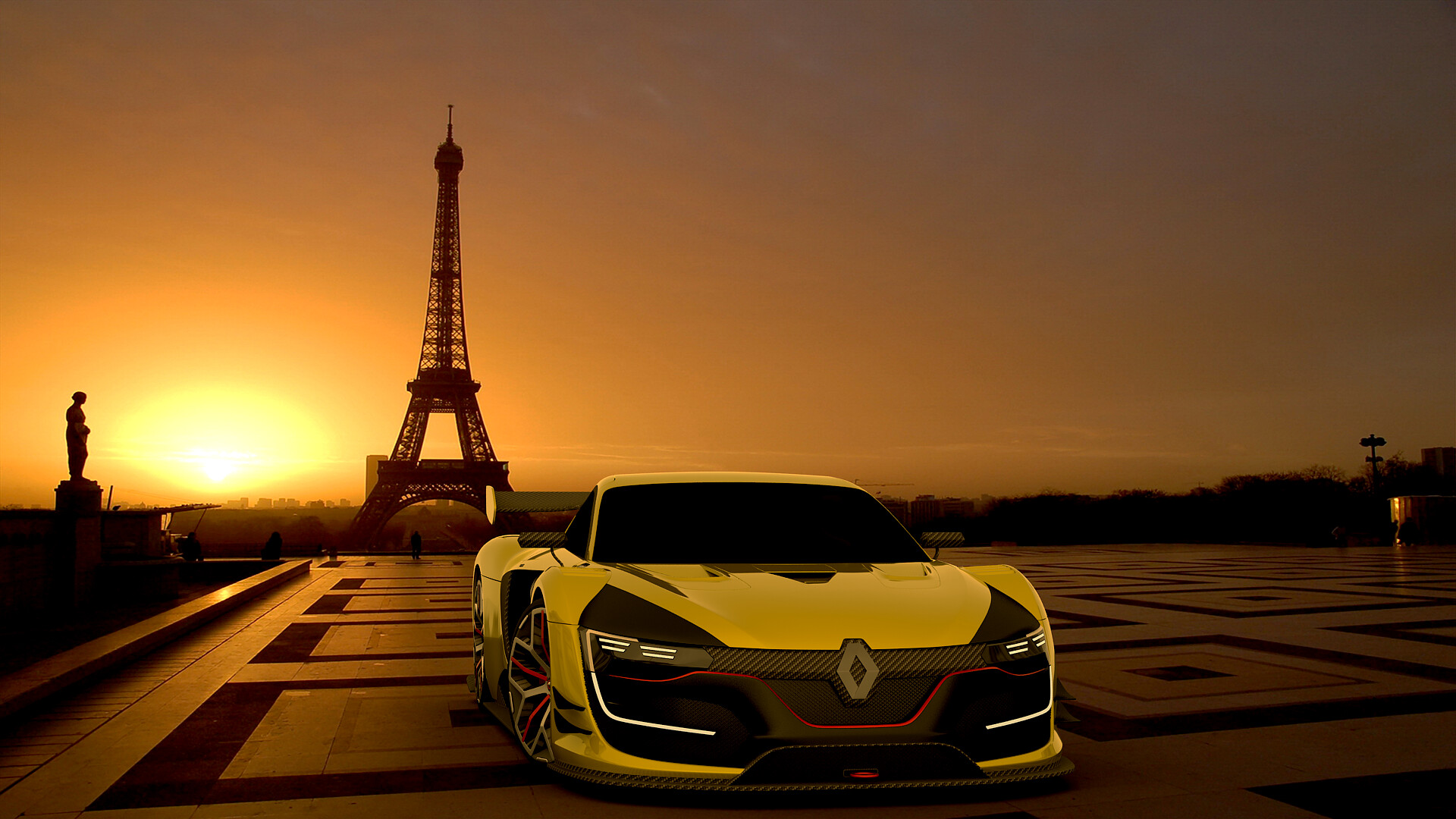 Renault sport wallpapers, Dynamic and powerful, 1920x1080 Full HD Desktop
