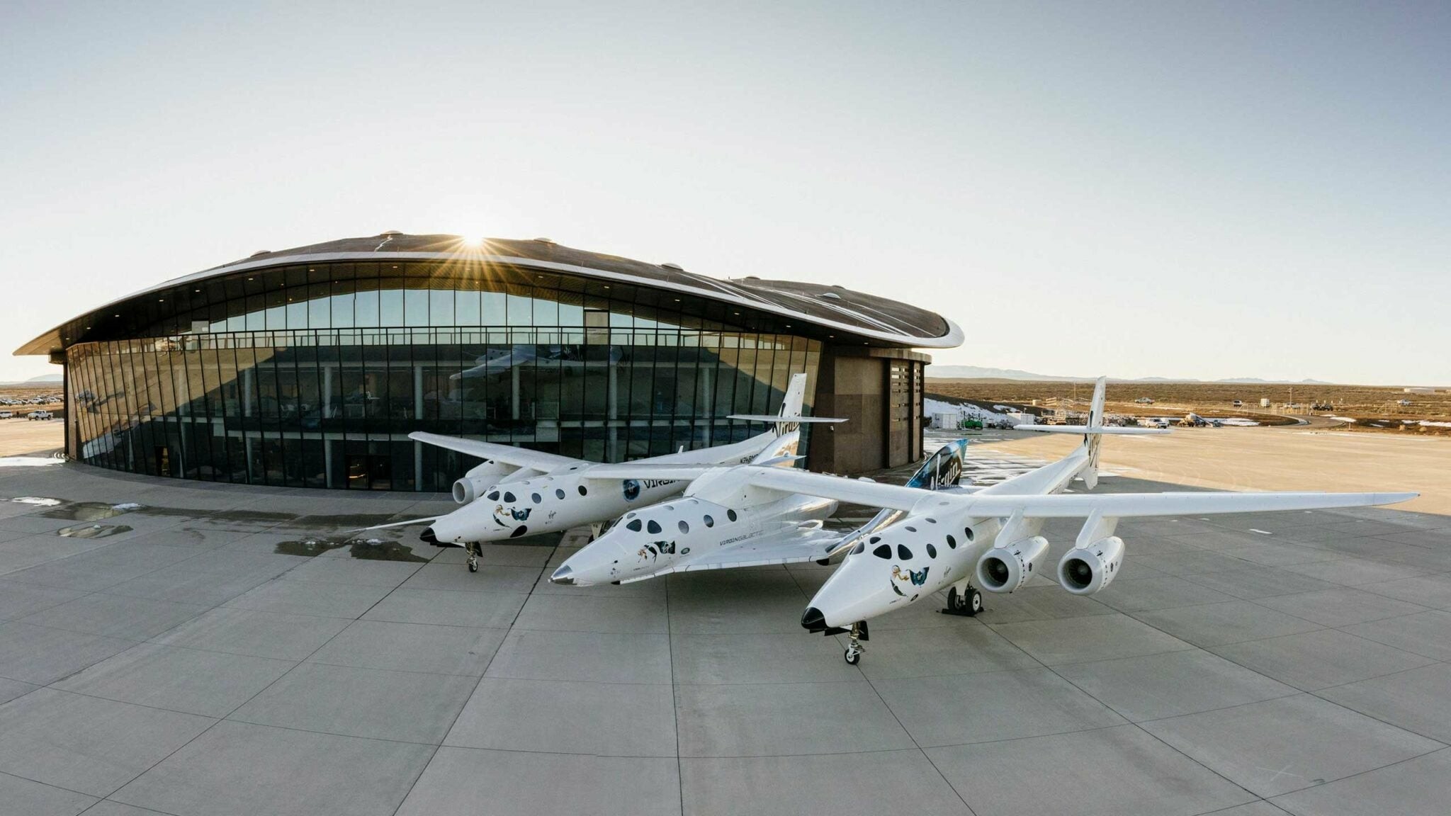 Virgin Galactic, Commercial space travel, Test phase finale, Cosmic vacations, 2050x1160 HD Desktop