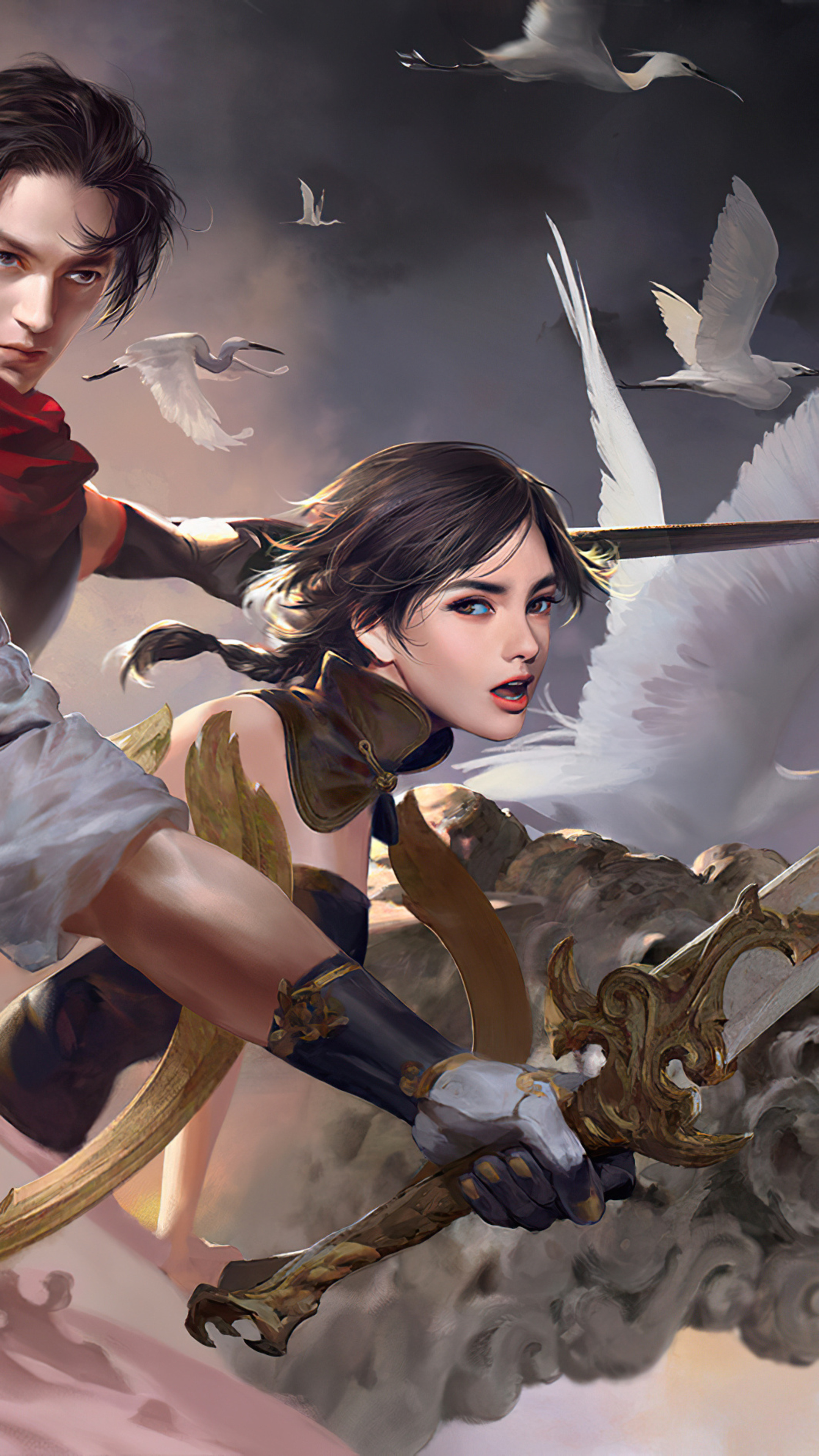 Lineage game, Gaming experts, Lineage Remastered, 4K wallpapers, 2160x3840 4K Phone