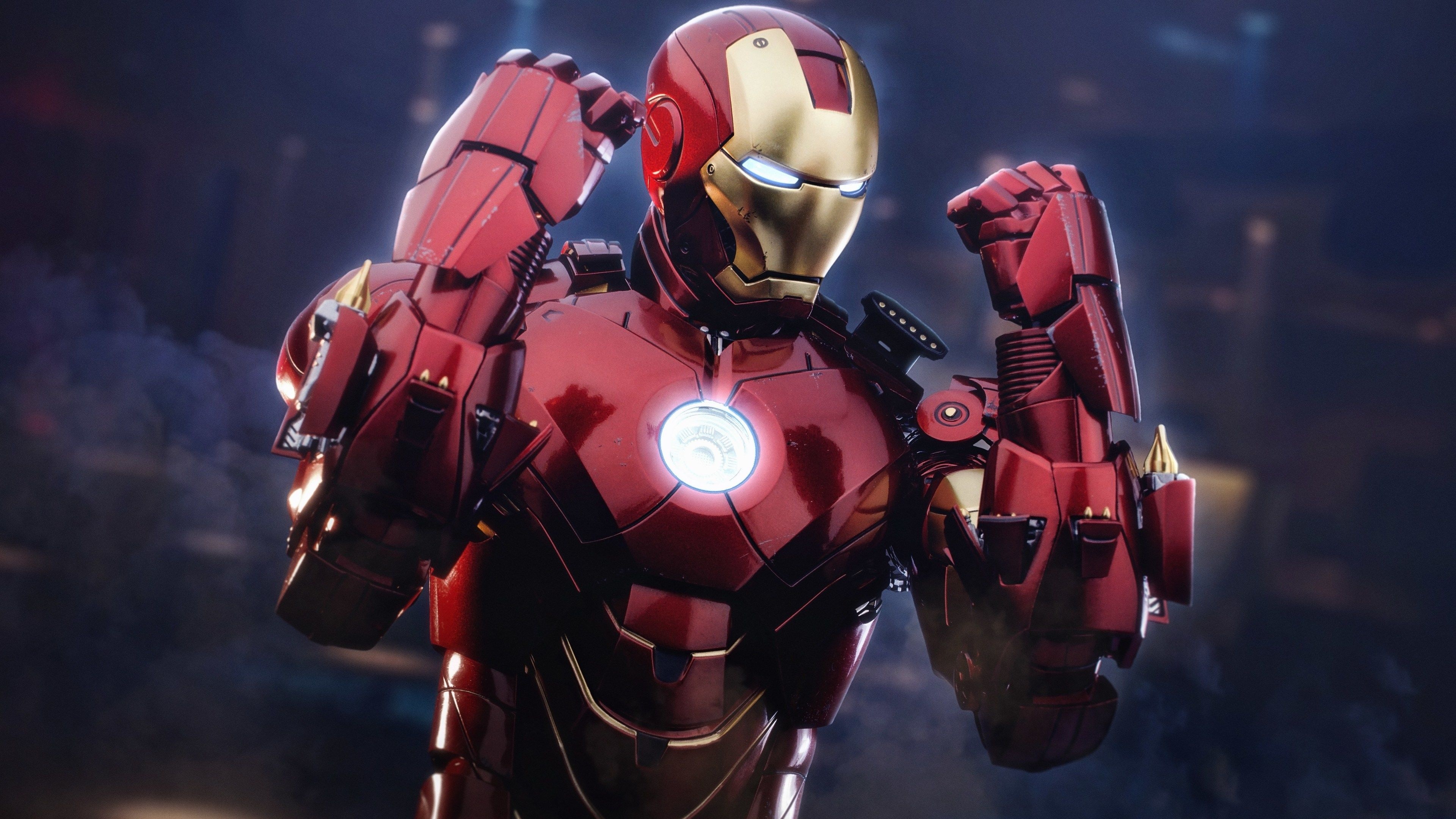 Mark 4, Iron Man Wallpaper, 3840x2160 4K Desktop