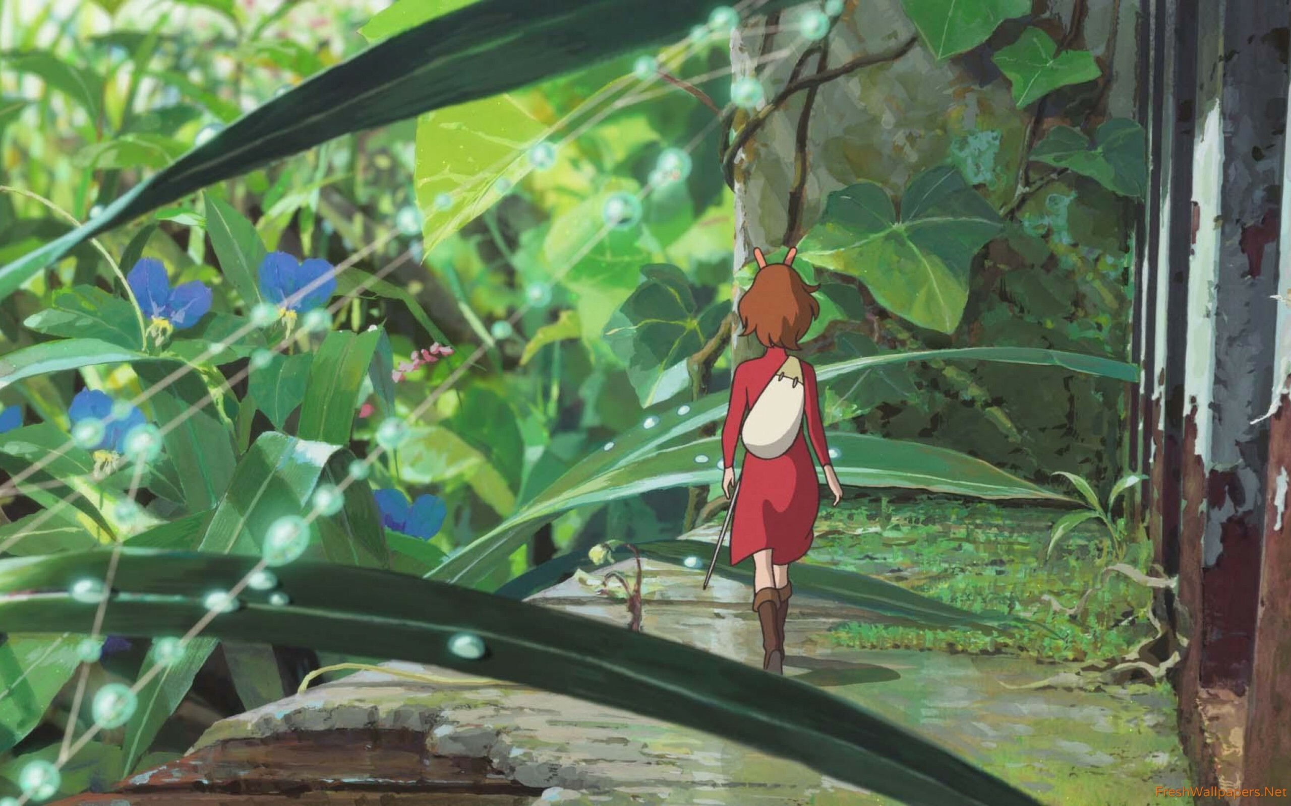 The Secret World of Arrietty, Secret world wallpaper, Captivating visuals, Animated delight, 2560x1600 HD Desktop