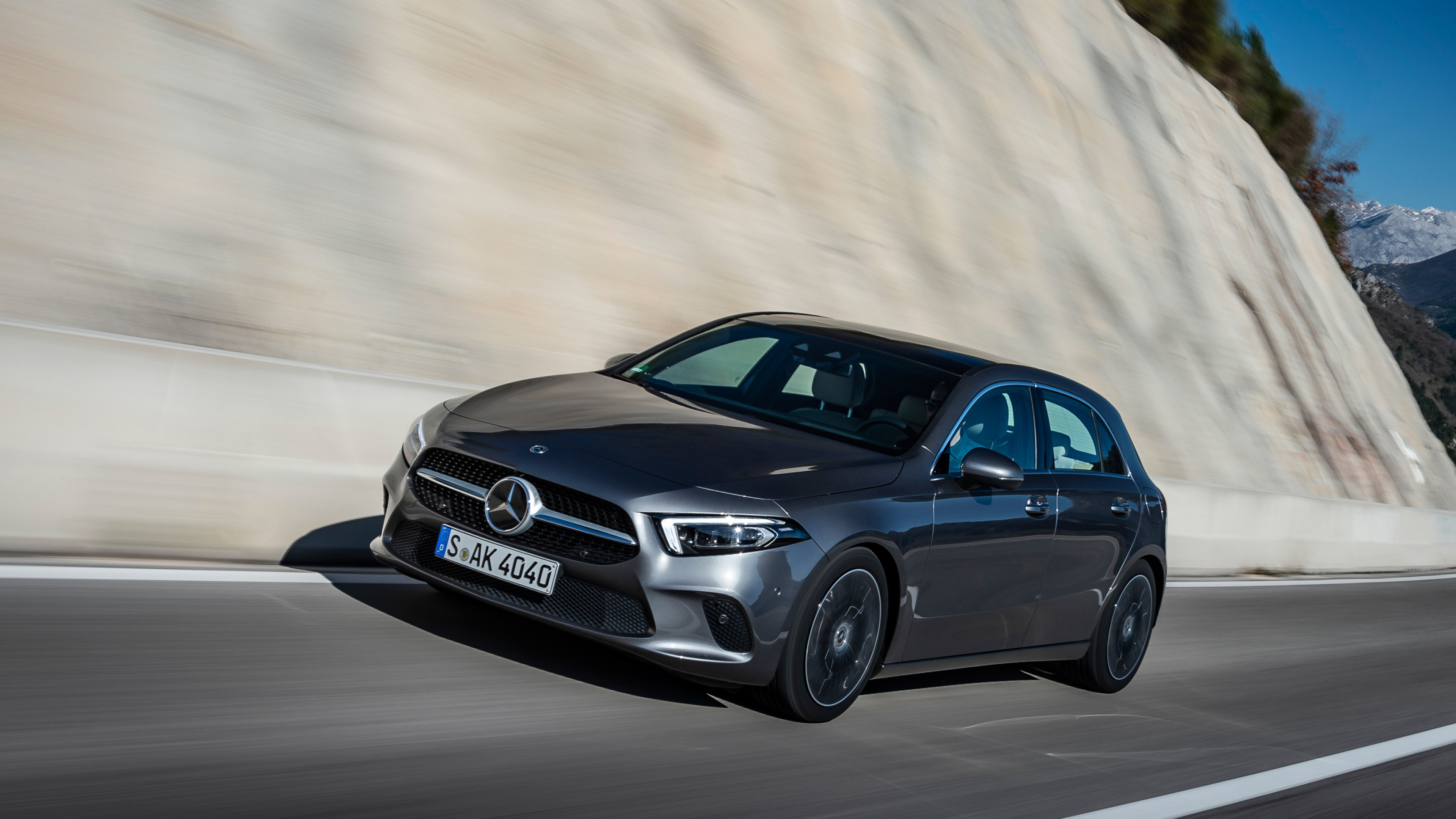 A200 2018, Mercedes-Benz A-Class Wallpaper, 3840x2160 4K Desktop
