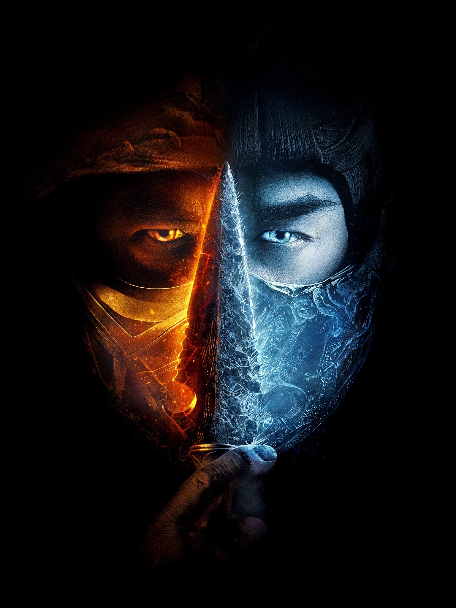 Scorpion, Fiery vengeance, Deadly ninja, Haunting presence, 1540x2050 HD Phone