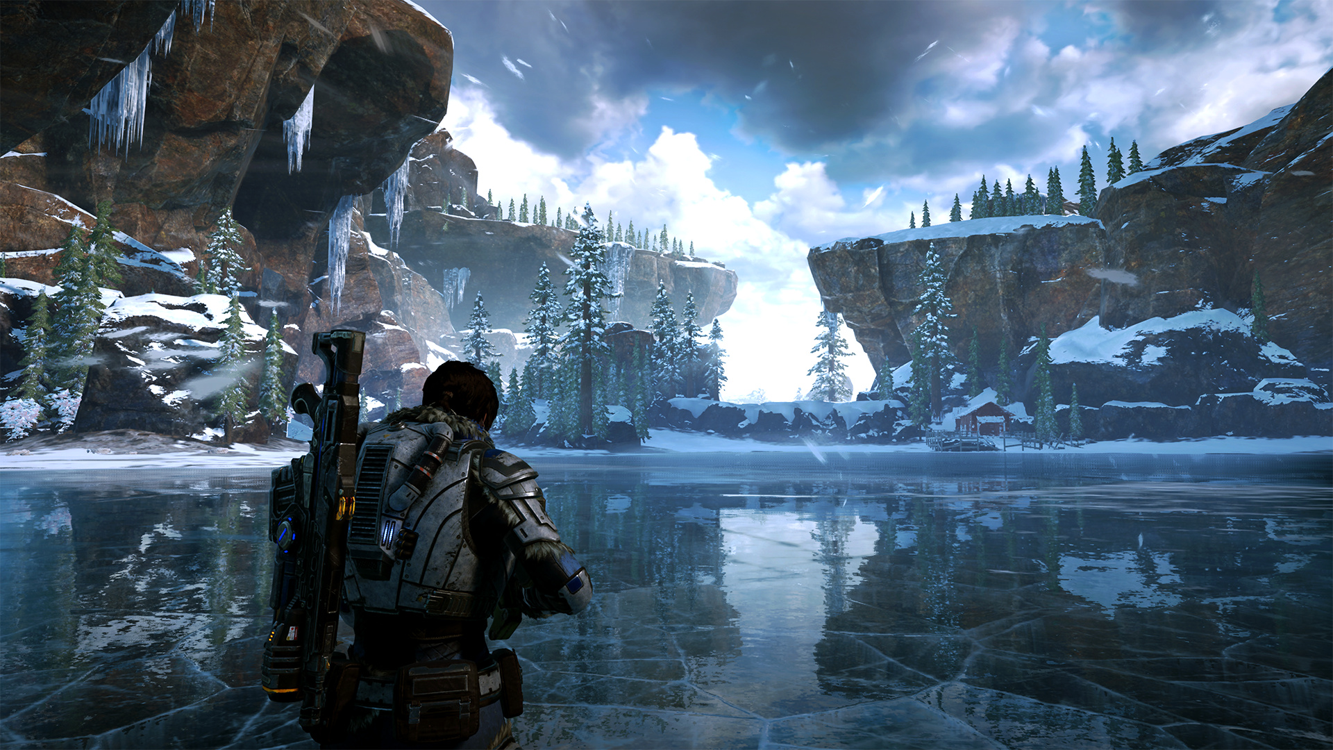 Gears 5 screenshots, Stunning visuals, Cinematic moments, Intense combat, 1920x1080 Full HD Desktop