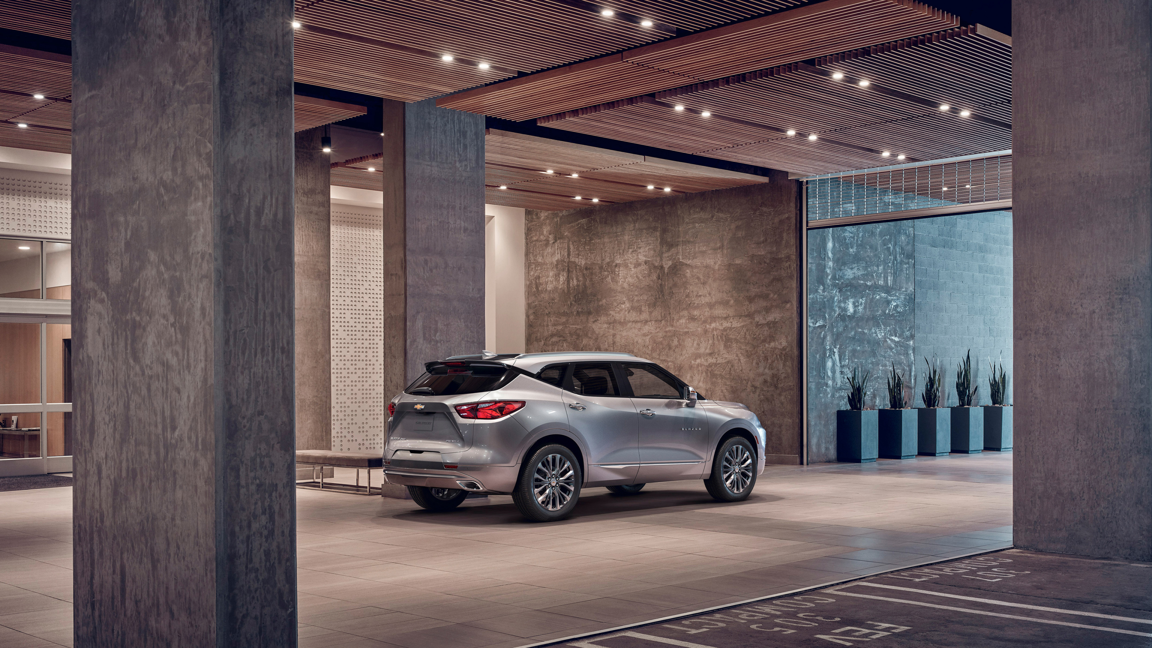 Chevrolet Blazer, Cars desktop wallpapers, Chevrolet Blazer Premier 2019, 3840x2160 4K Desktop